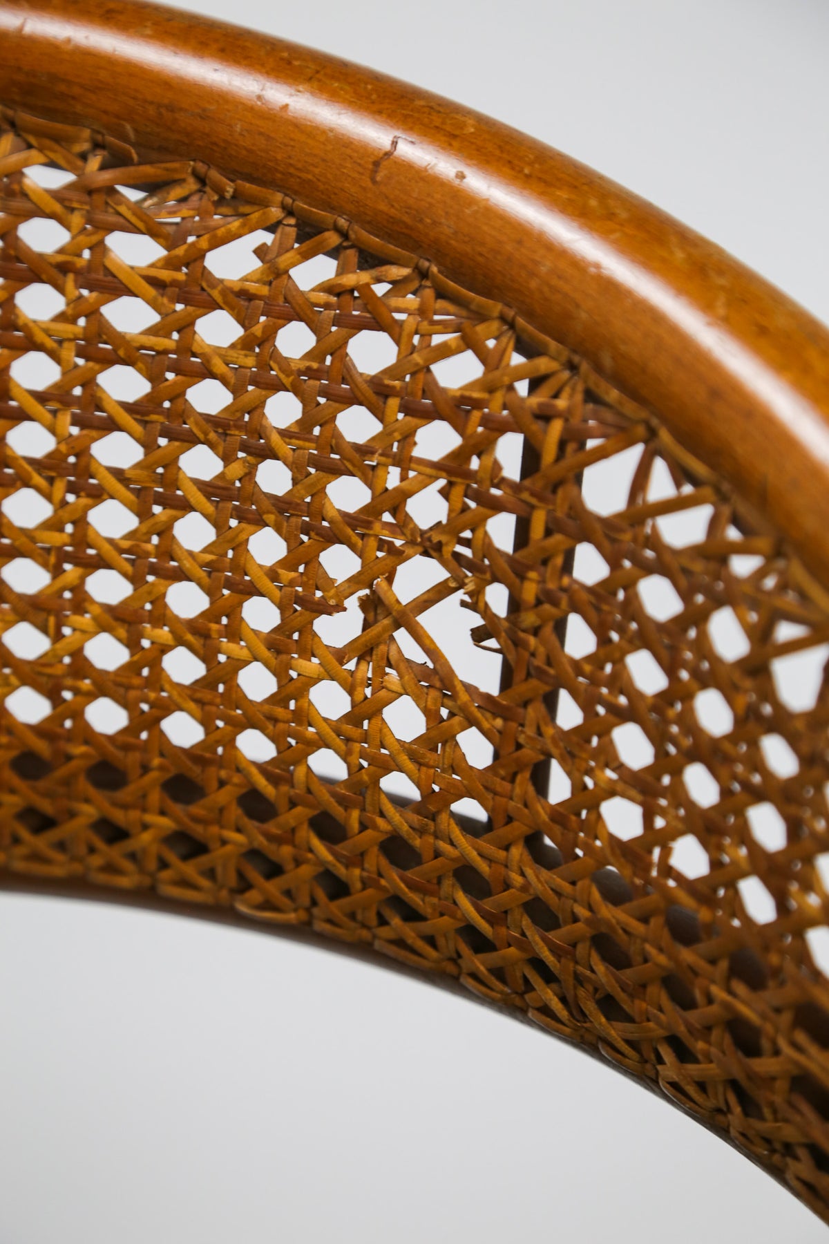 Mid-Century Rattan Back Armchair by James Mont / ミッドセンチュリー ラタンバック アームチェア
