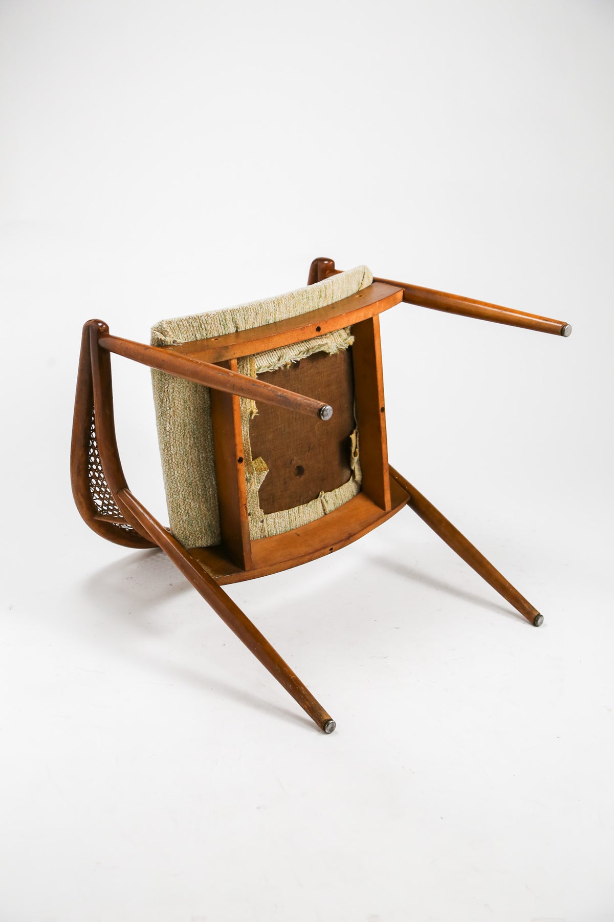 Mid-Century Rattan Back Armchair by James Mont / ミッドセンチュリー ラタンバック アームチェア
