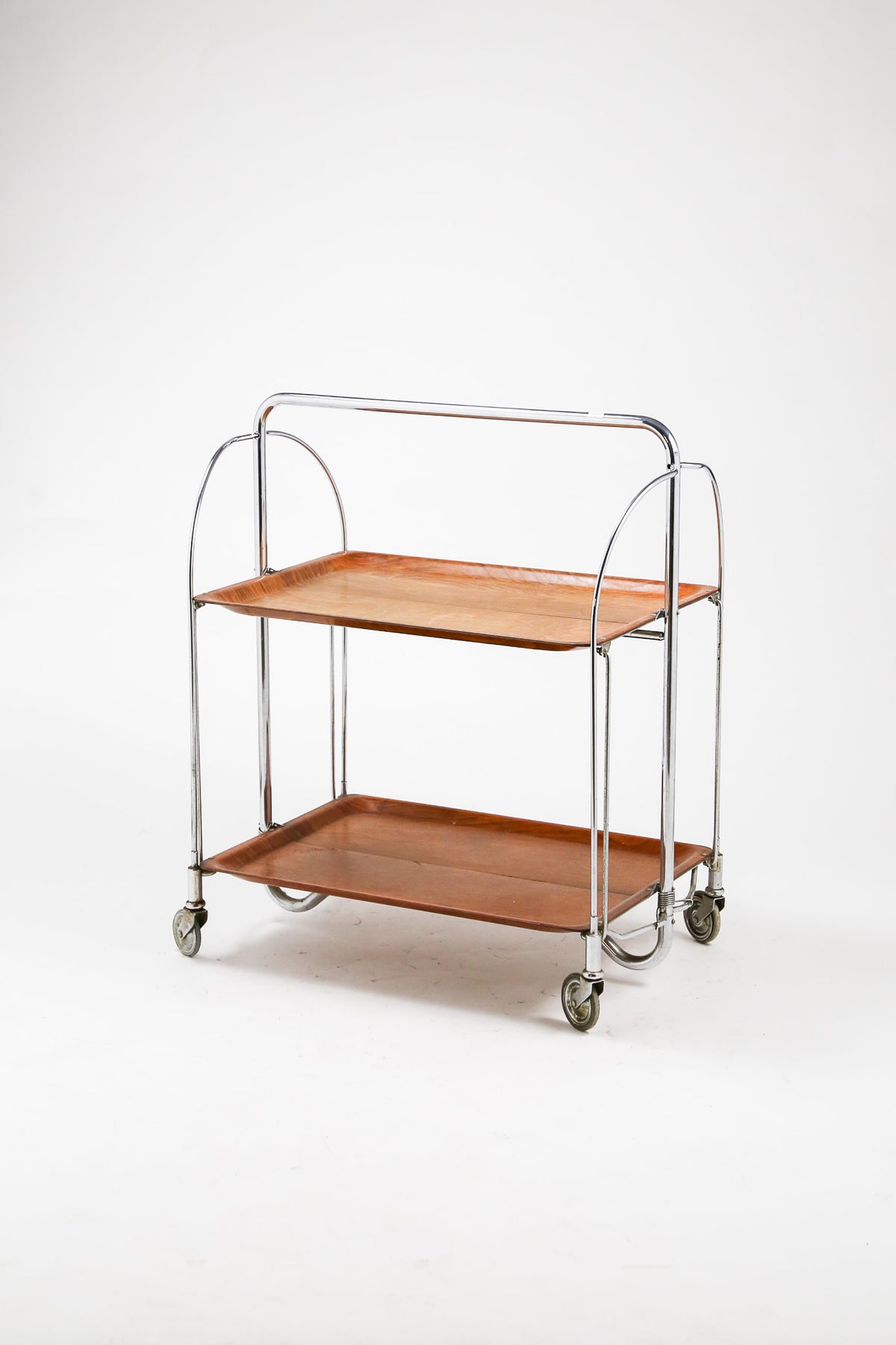 Folding Serving Wagon “Dinett” / フォールディング サービスワゴン “ディネット”