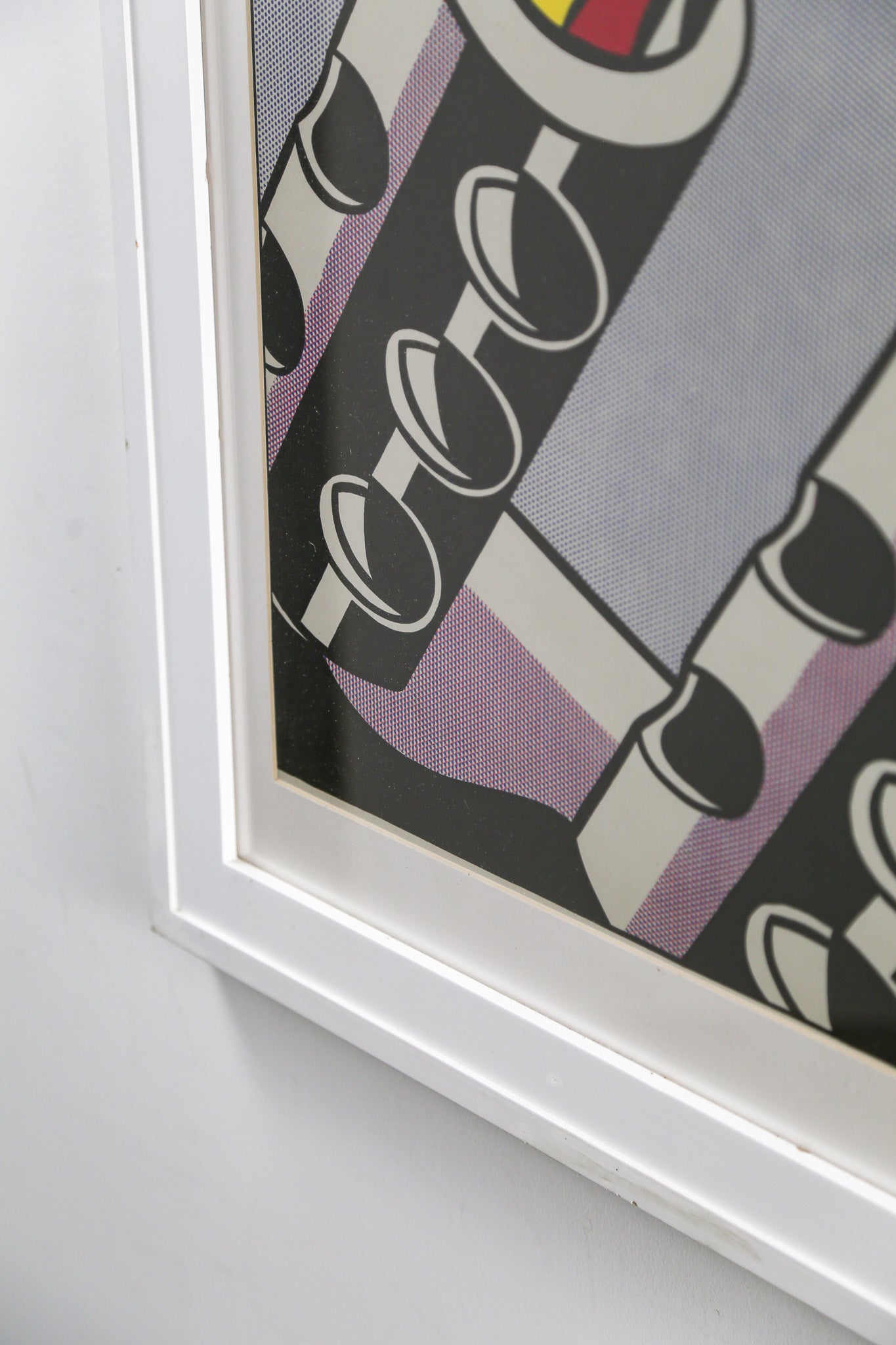 Roy Lichtenstein "As I Opened Fire" (Panel C) Poster / ロイ・リキテンスタイン "As I Opened Fire" ポスター