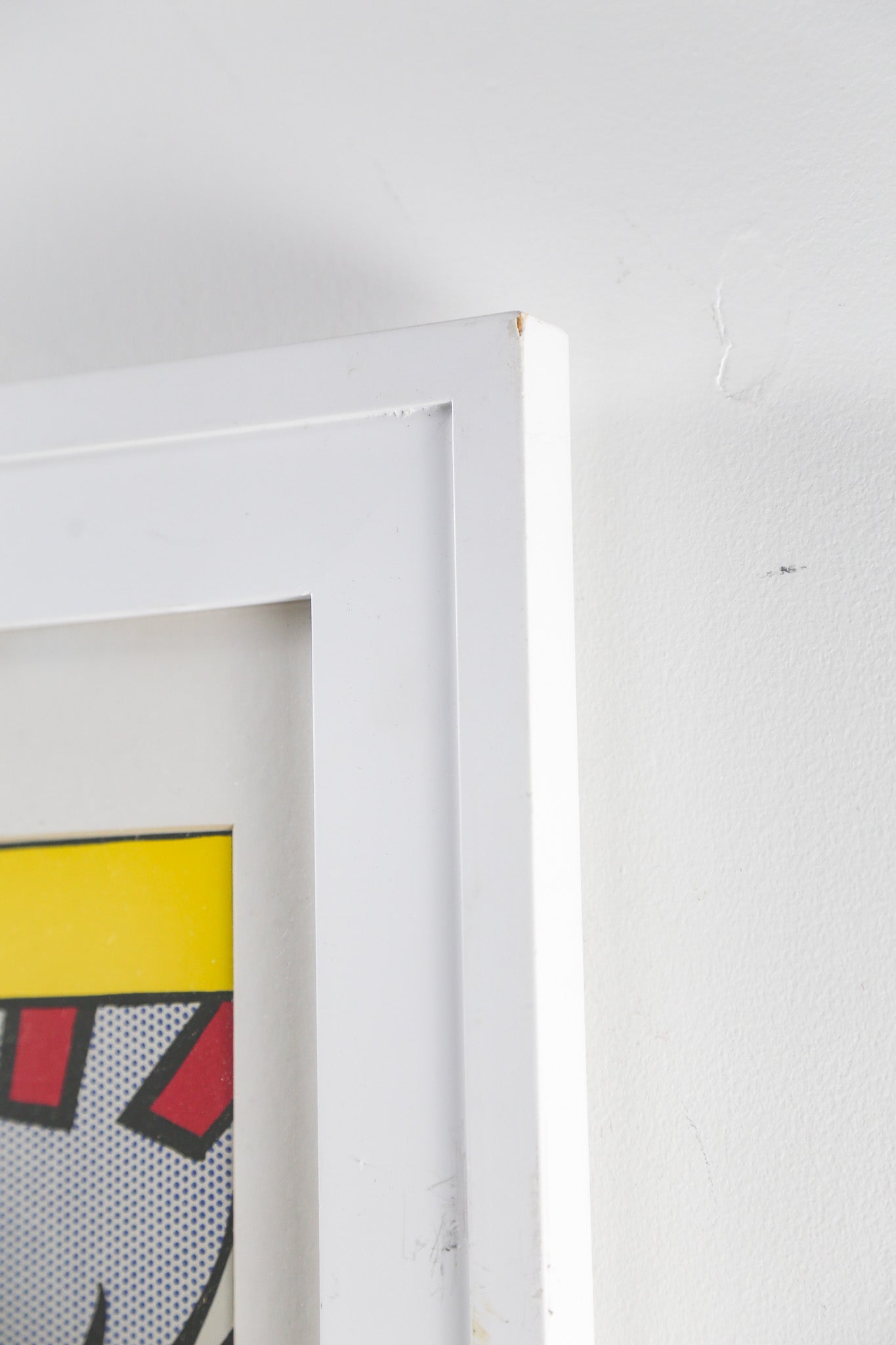 Roy Lichtenstein "As I Opened Fire" (Panel C) Poster / ロイ・リキテンスタイン "As I Opened Fire" ポスター