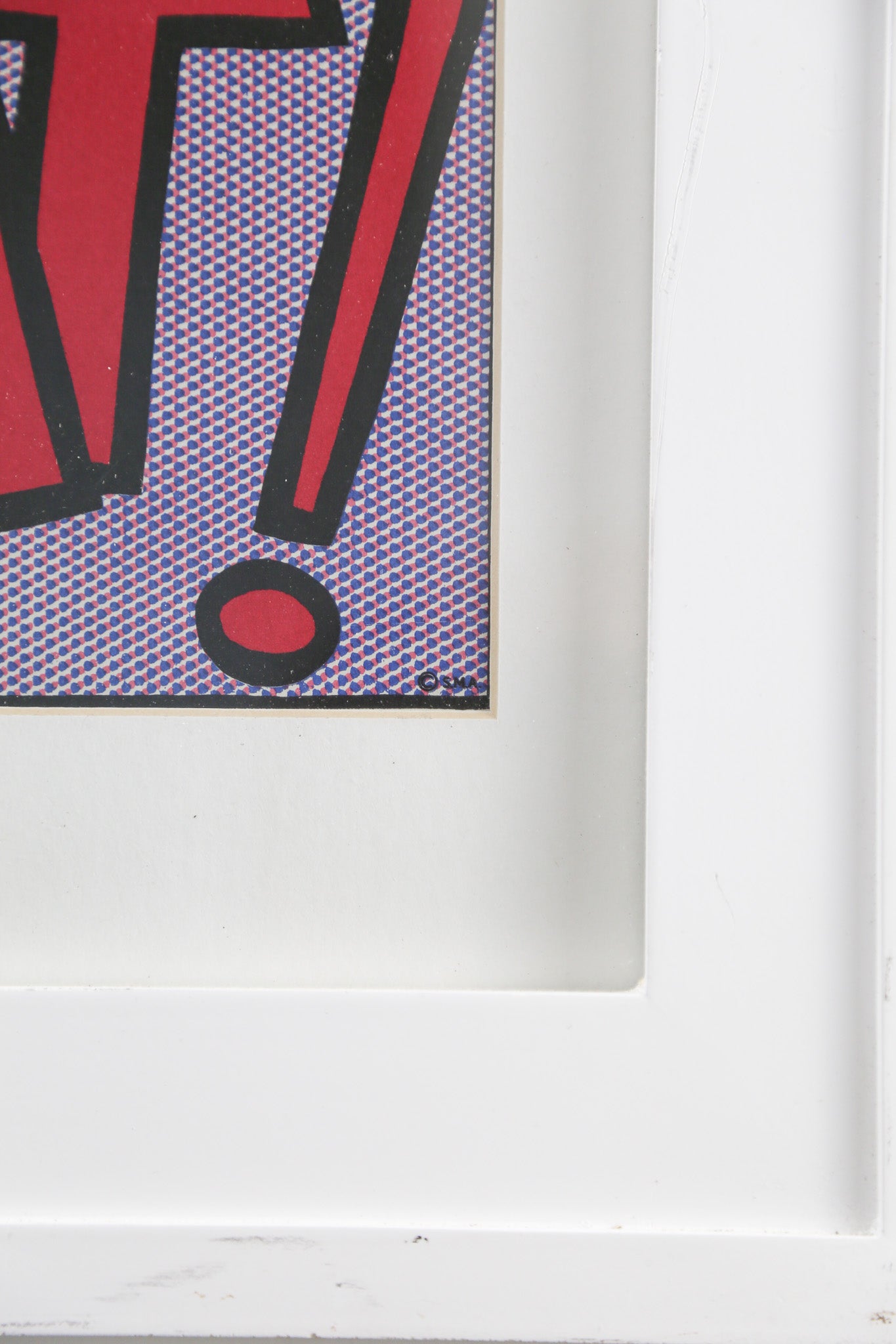 Roy Lichtenstein "As I Opened Fire" (Panel A) Poster / ロイ・リキテンスタイン "As I Opened Fire" ポスター