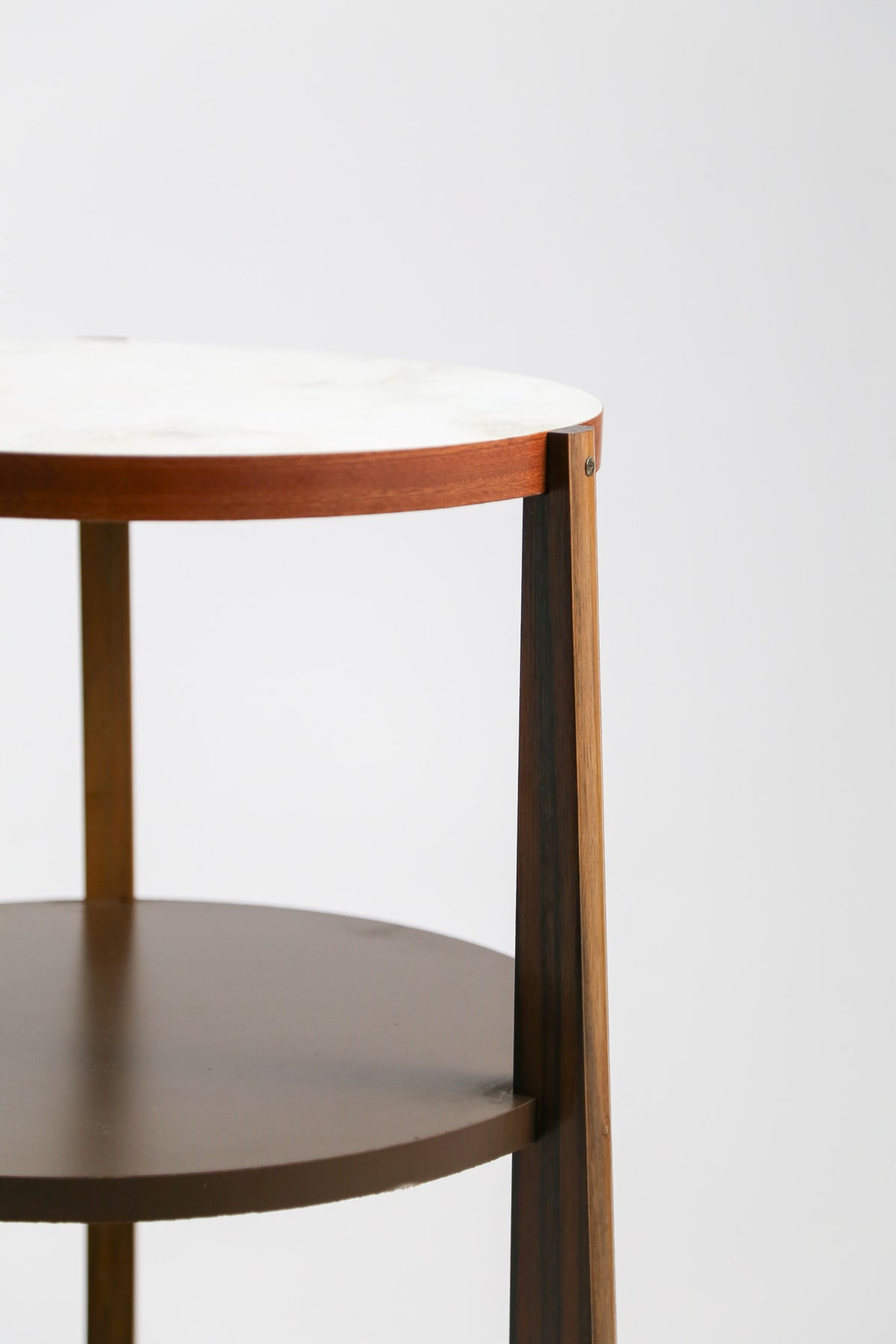 3-Tier Round Side Table / 3段 ラウンドサイドテーブル