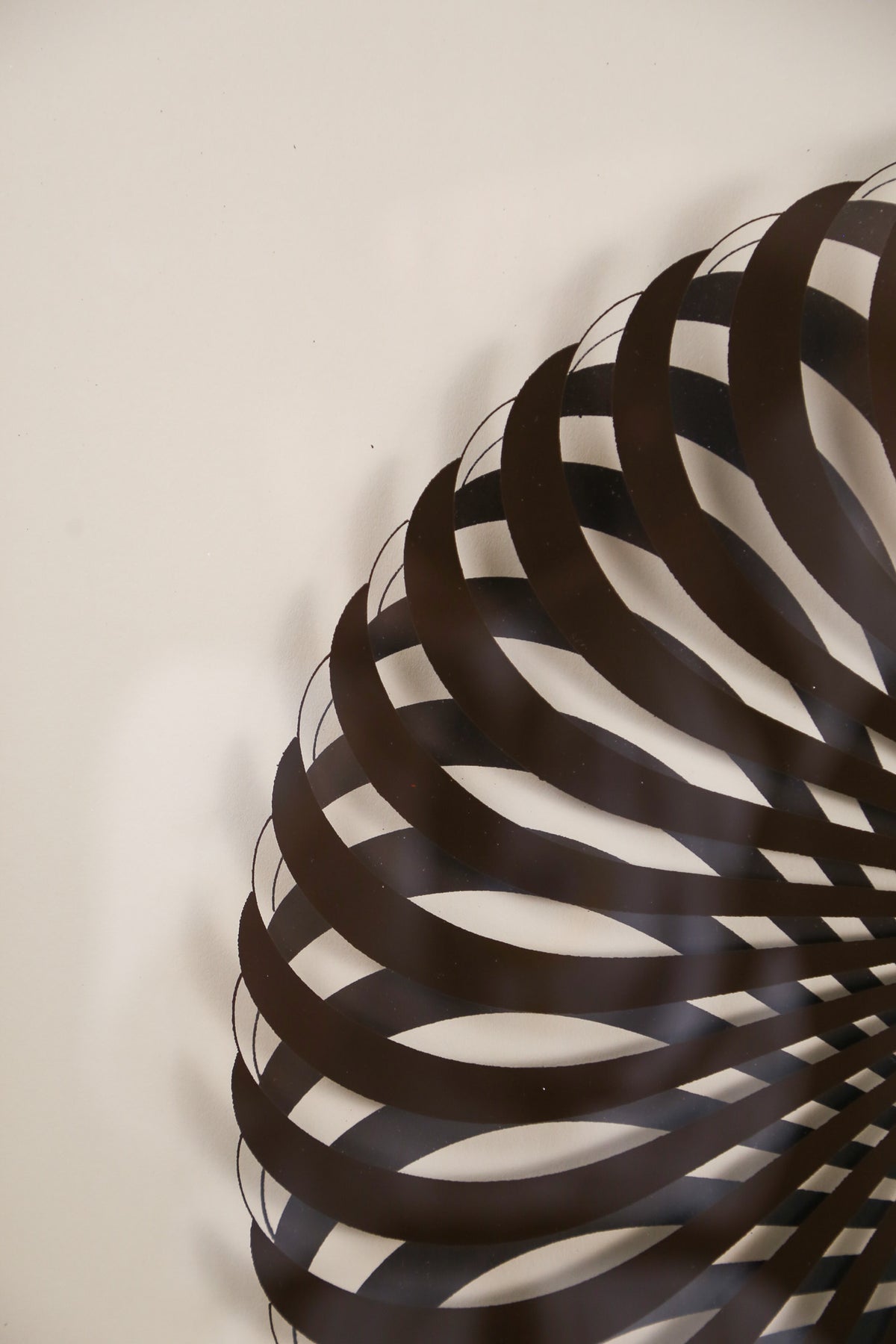 Windsor Art Products Optical Wall Art "Swirl Brown" / 70s オプティカル ウォールアート "スワール ブラウン"
