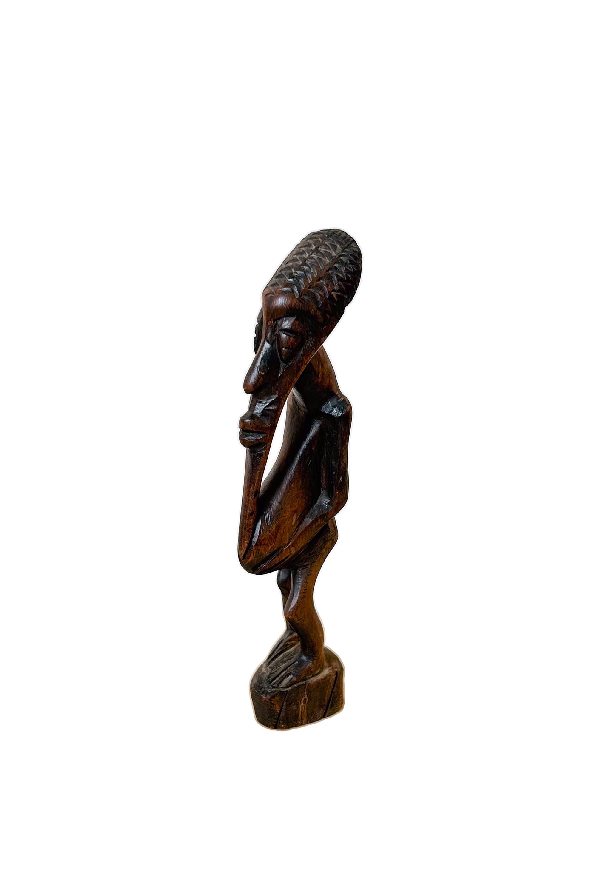 African Wooden Statue / アフリカ木製の像
