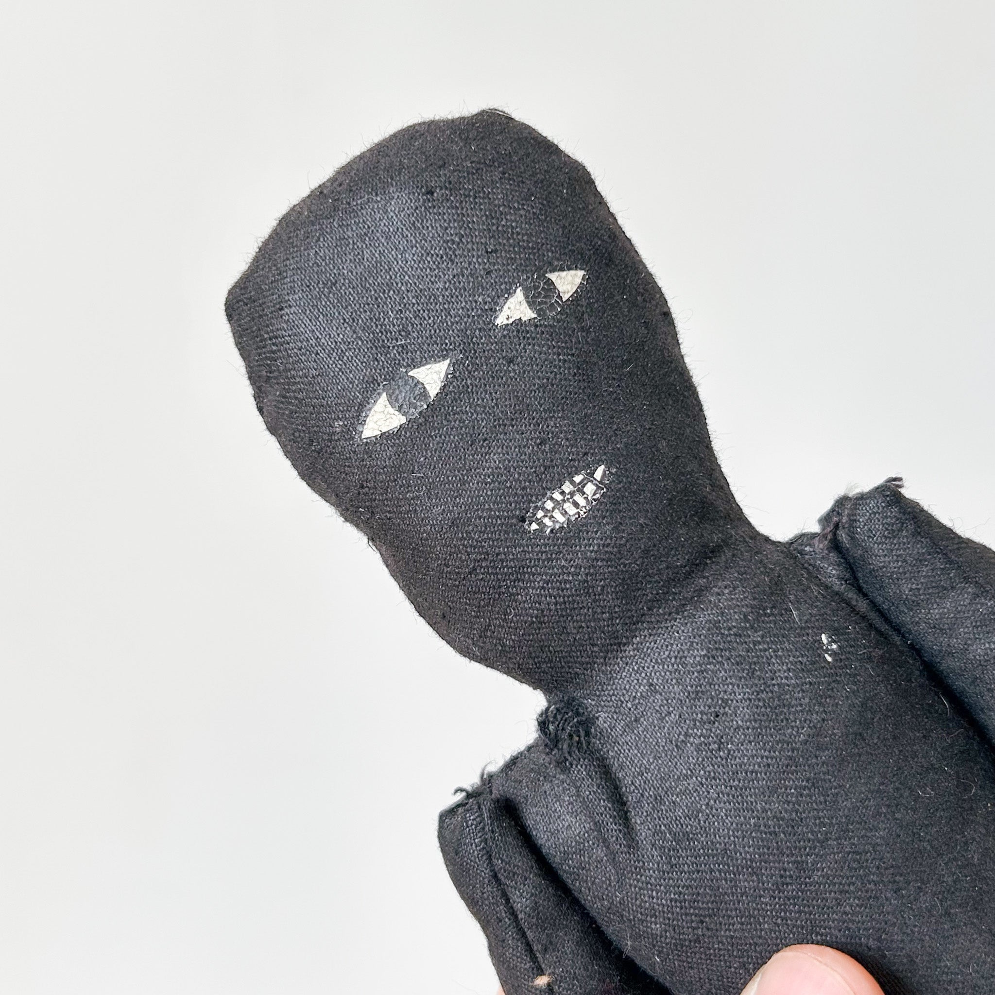 Handmade Black Rag Dall / ハンドメイド黒いぬいぐるみ