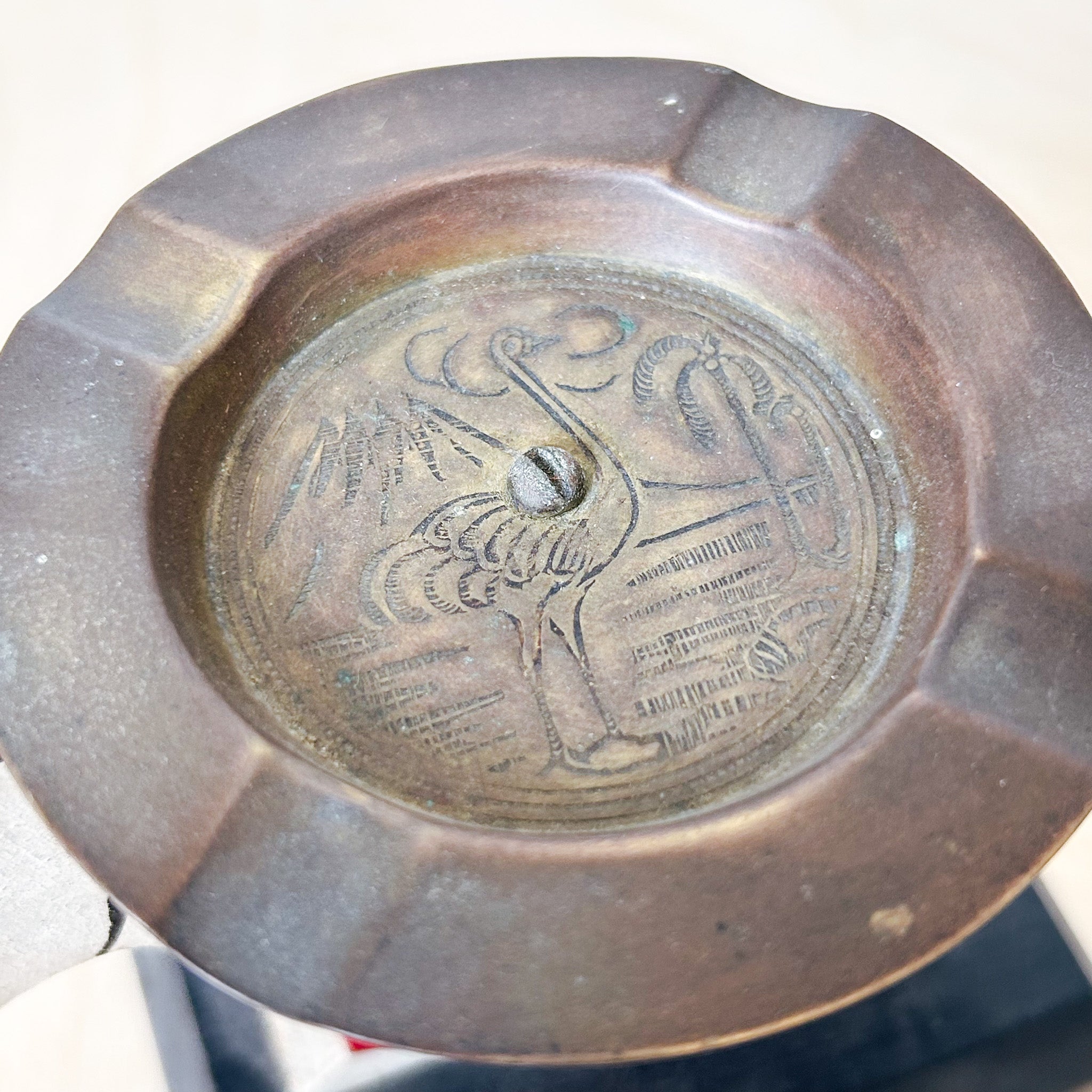 Wooden Ashtray Stand / 木製灰皿スタンド