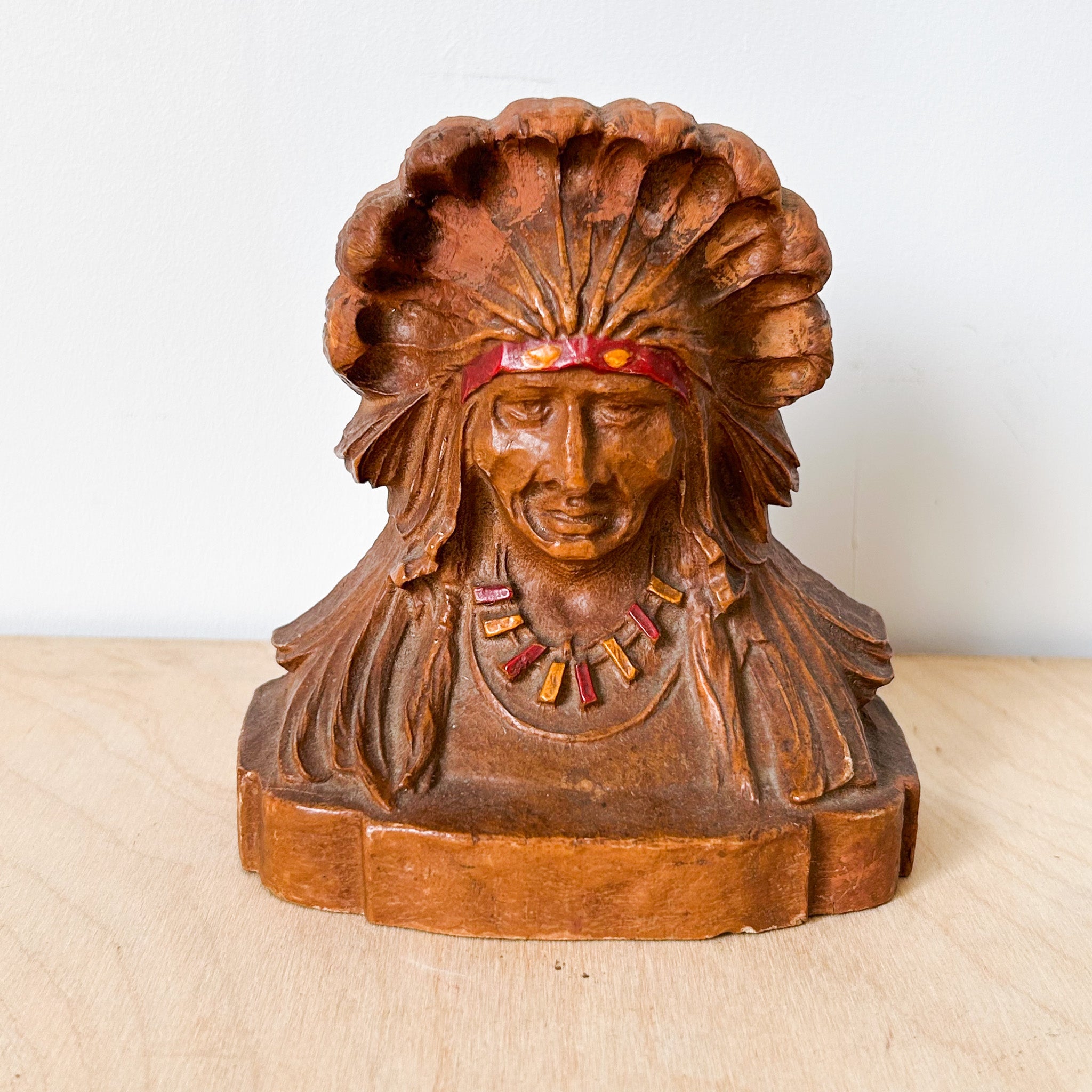 Native American Bookend / ネイティブアメリカンのブックエンド