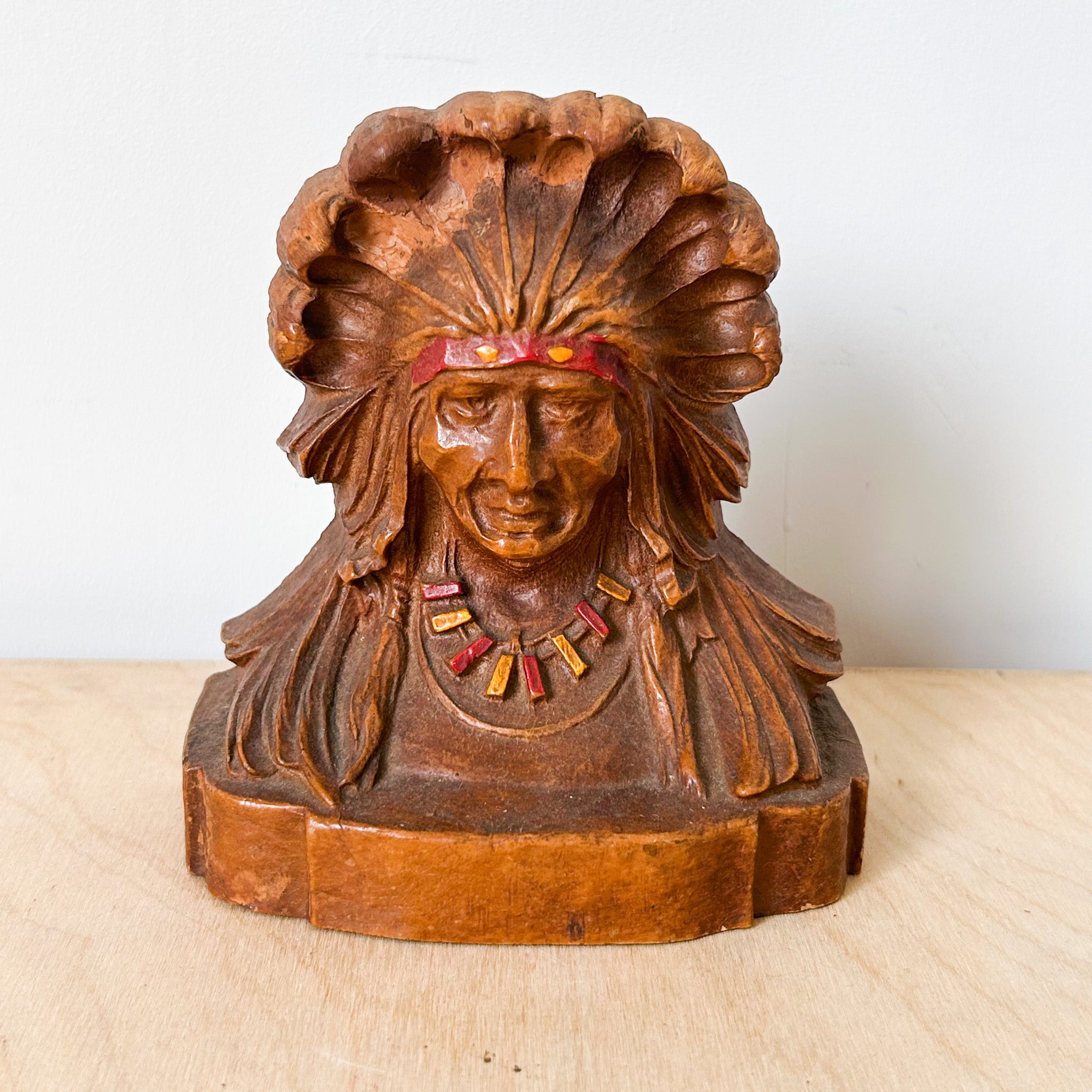 Native American Bookend / ネイティブアメリカンのブックエンド