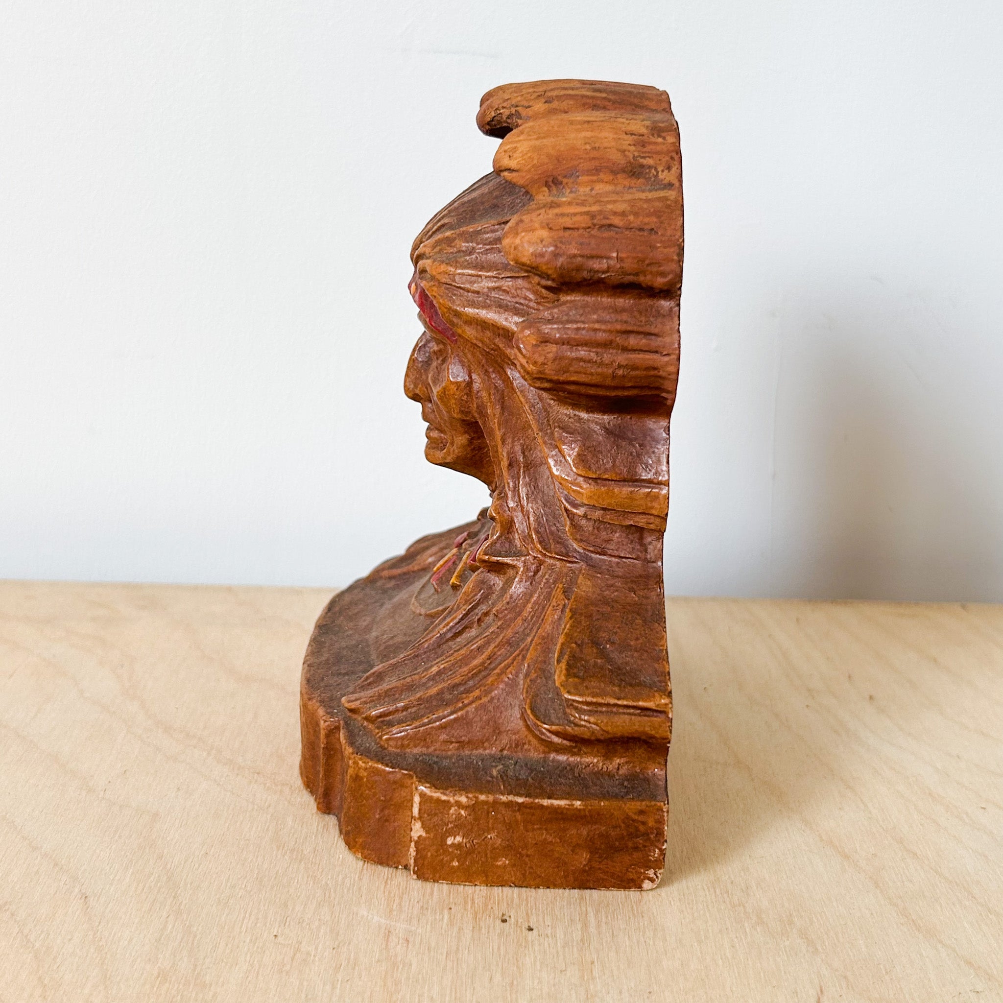 Native American Bookend / ネイティブアメリカンのブックエンド