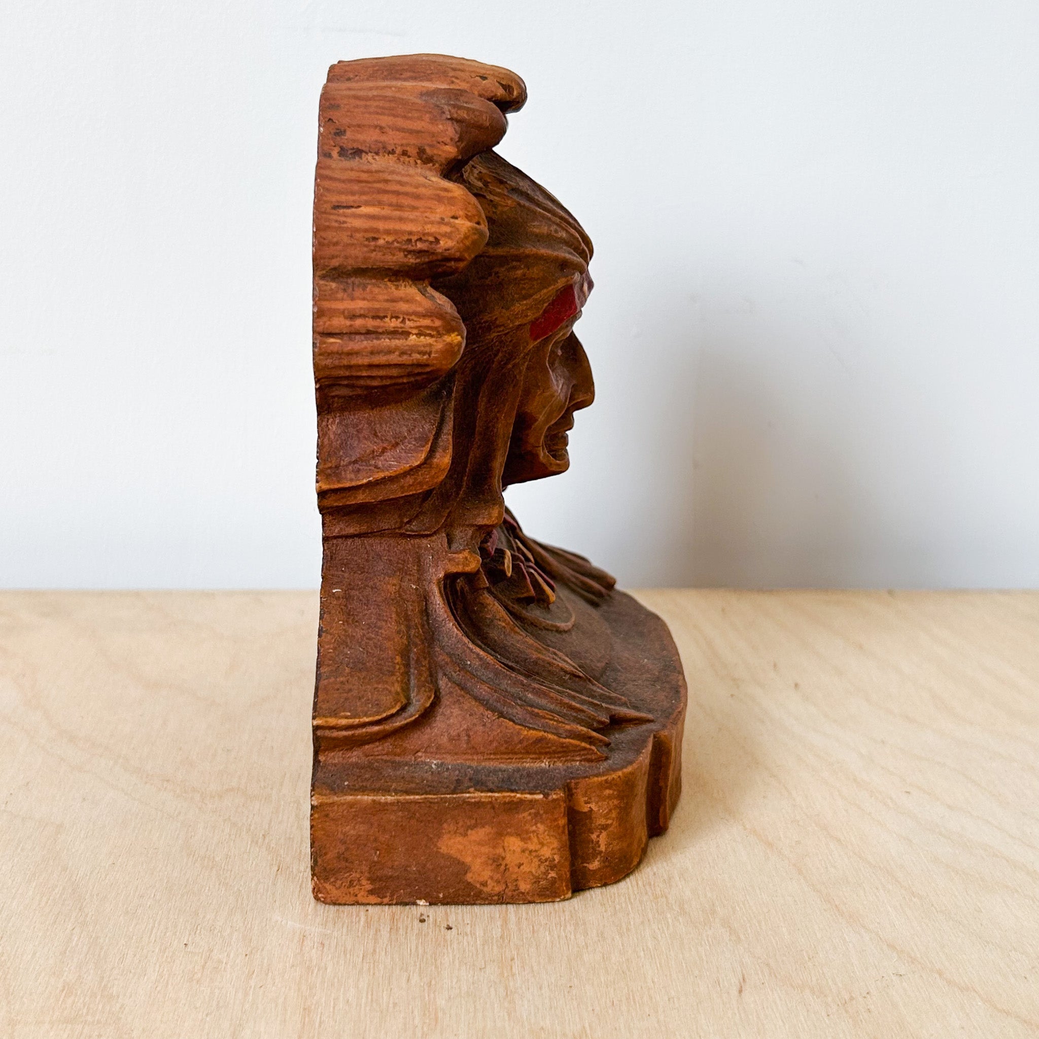 Native American Bookend / ネイティブアメリカンのブックエンド