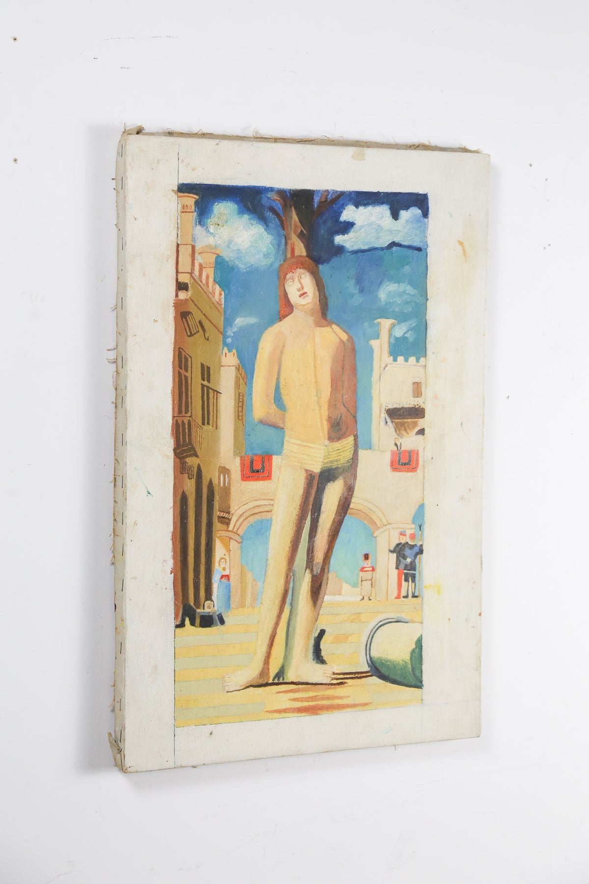 Vintage Canvas Oil Painting / ヴィンテージ キャンバス オイルペインティング