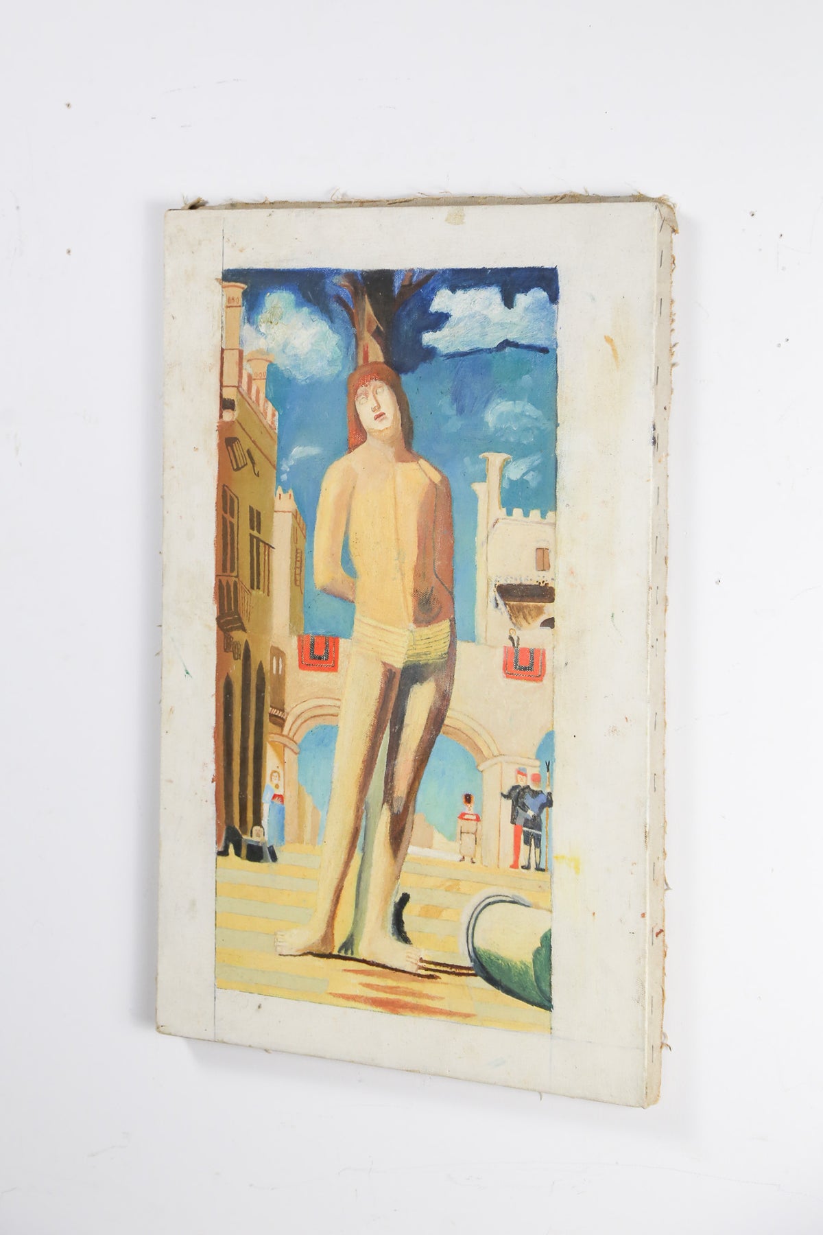 Vintage Canvas Oil Painting / ヴィンテージ キャンバス オイルペインティング