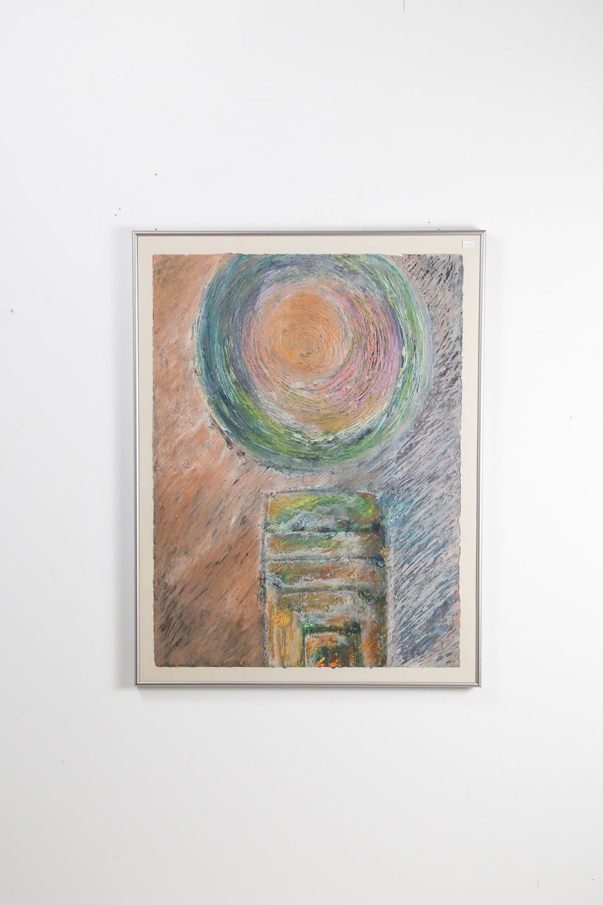 アメリカ　ヴィンテージ　壁掛け　絵画　モダン　