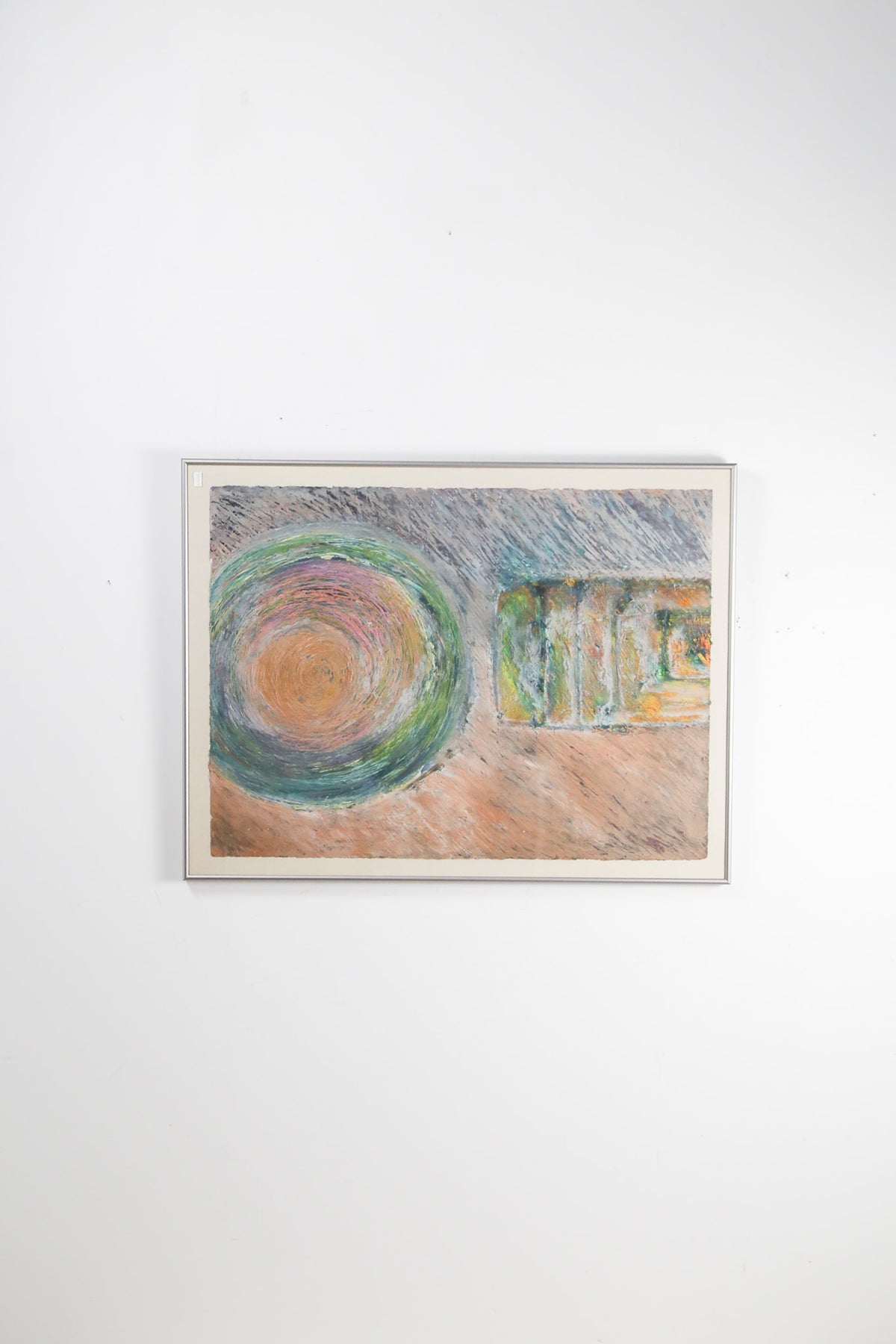 Vintage Abstract Art Frame by Jessica Feldheim / ヴィンテージ アブストラクト アートフレーム