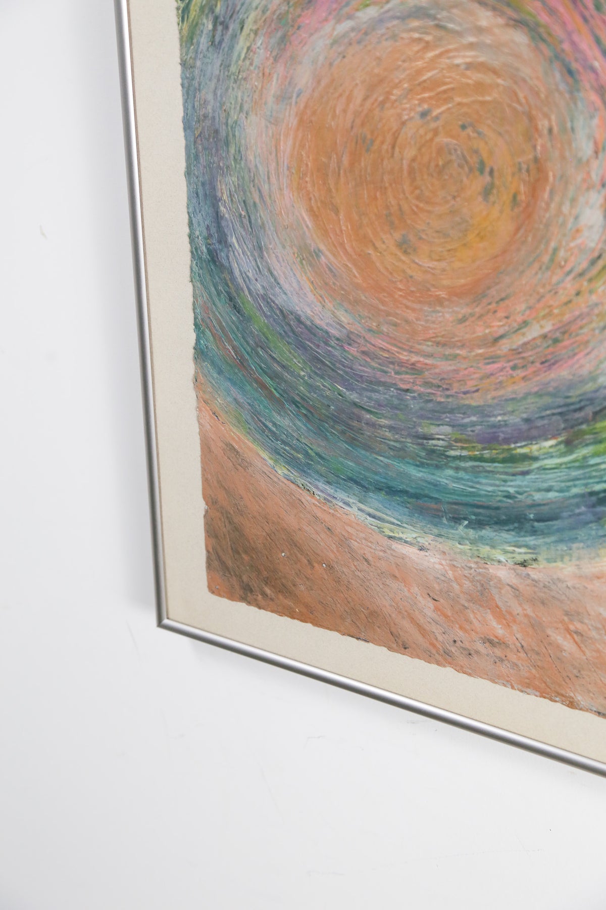 Vintage Abstract Art Frame by Jessica Feldheim / ヴィンテージ アブストラクト アートフレーム