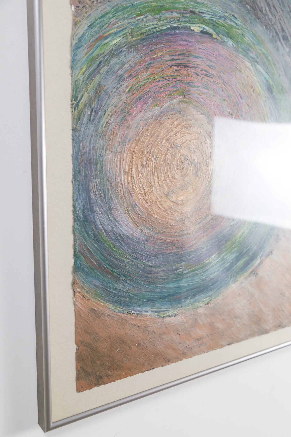 Vintage Abstract Art Frame by Jessica Feldheim / ヴィンテージ アブストラクト アートフレーム