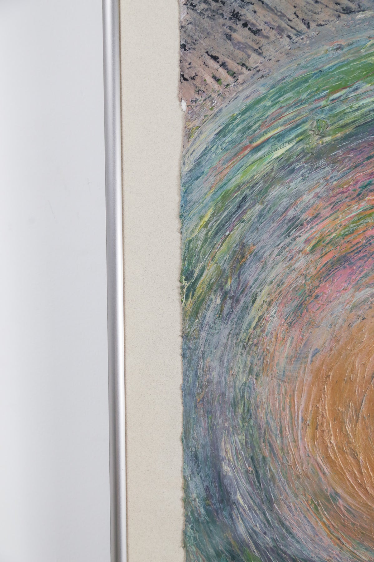 Vintage Abstract Art Frame by Jessica Feldheim / ヴィンテージ アブストラクト アートフレーム