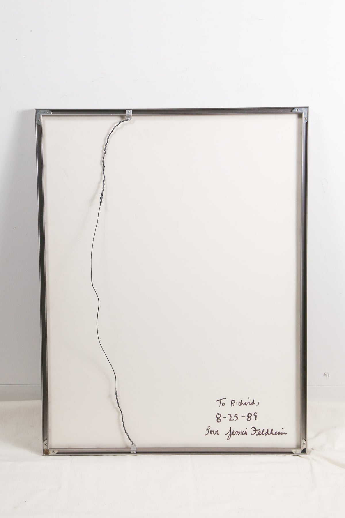 Vintage Abstract Art Frame by Jessica Feldheim / ヴィンテージ アブストラクト アートフレーム