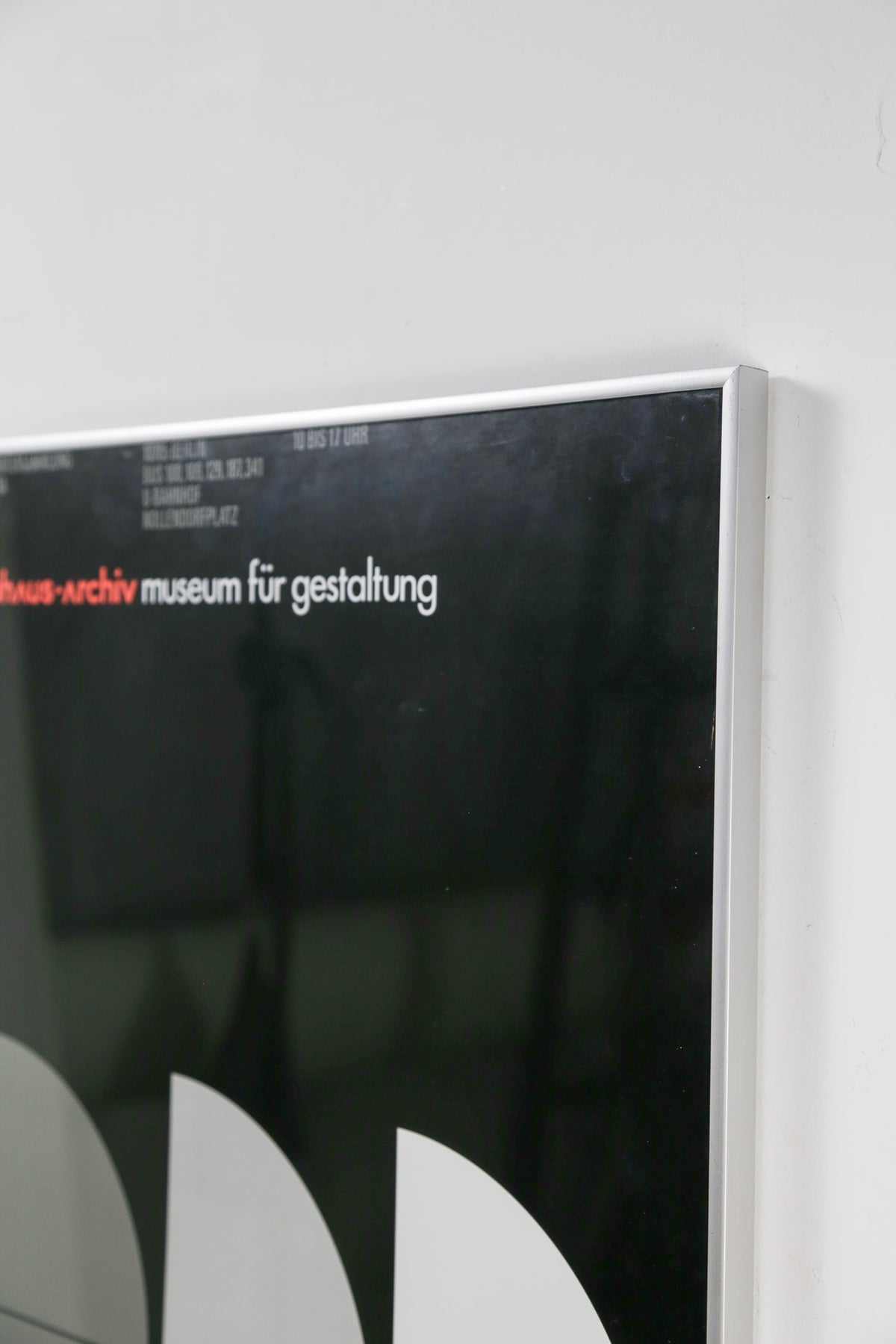 Bauhaus-Archiv Museum für Gestaltung Poster / バウハウス資料館 ポスター フレーム付き