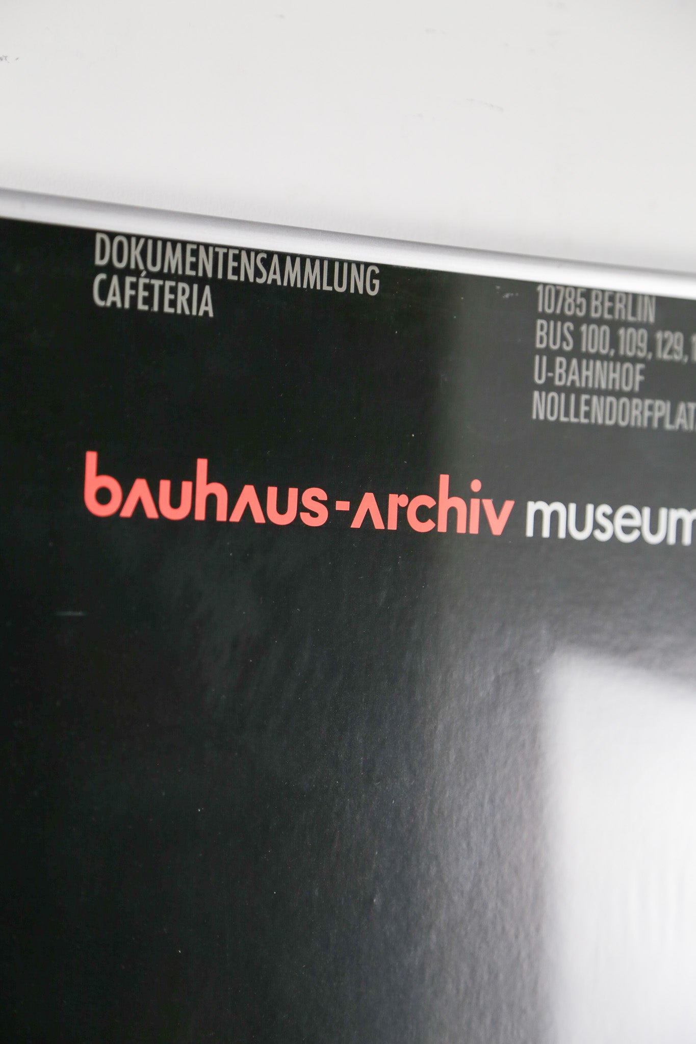 Bauhaus-Archiv Museum für Gestaltung Poster / バウハウス資料館