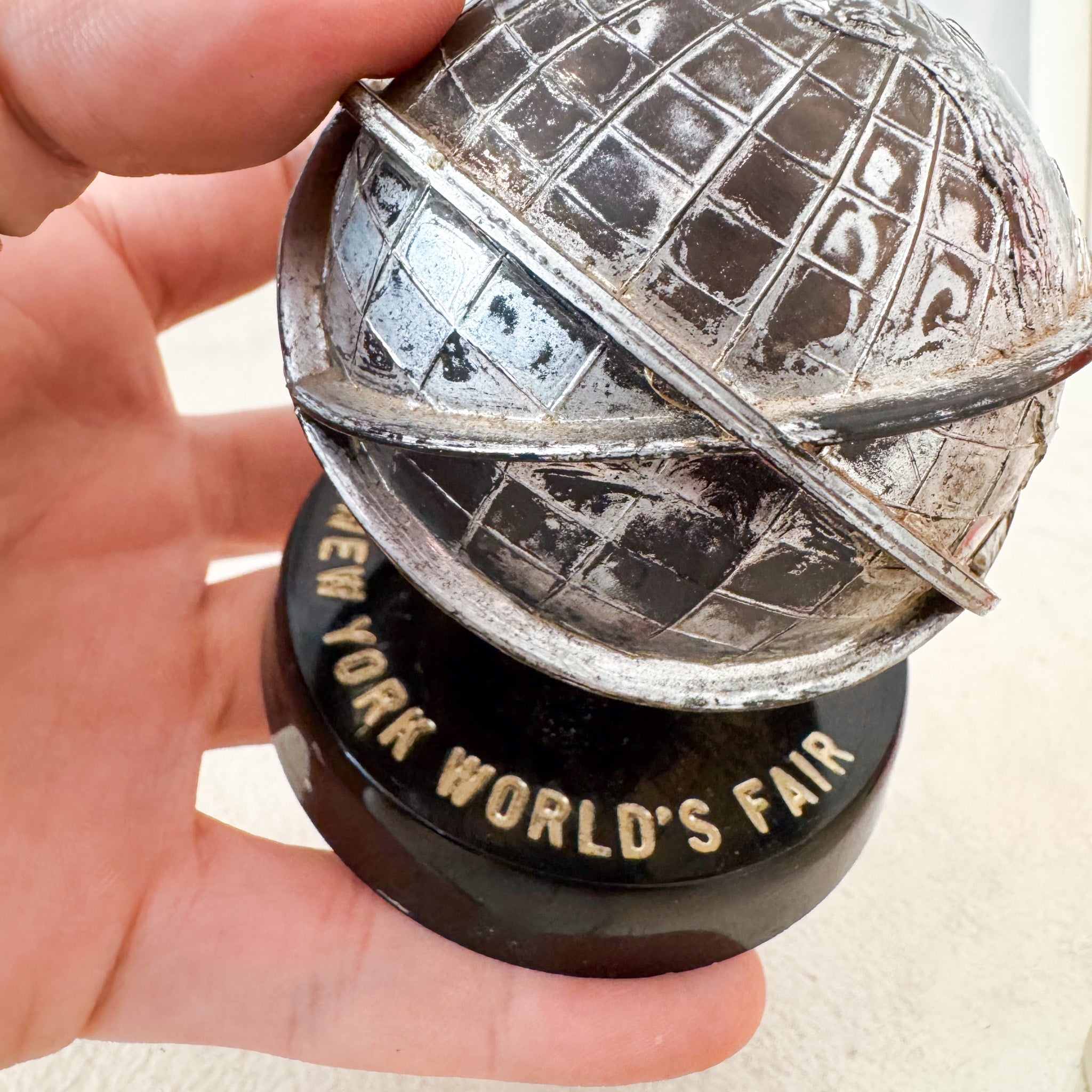 1964 New York World's Fair Unisphere Object / 1964年ニューヨーク万博ユニスフィアオブジェ