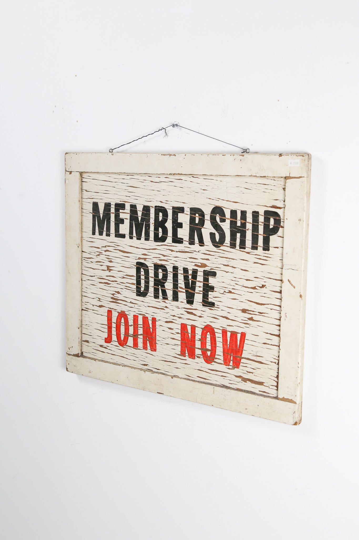 MEMBERSHIP DRIVE Wooden Sign / 木製ペイントサインボード – STORE IN