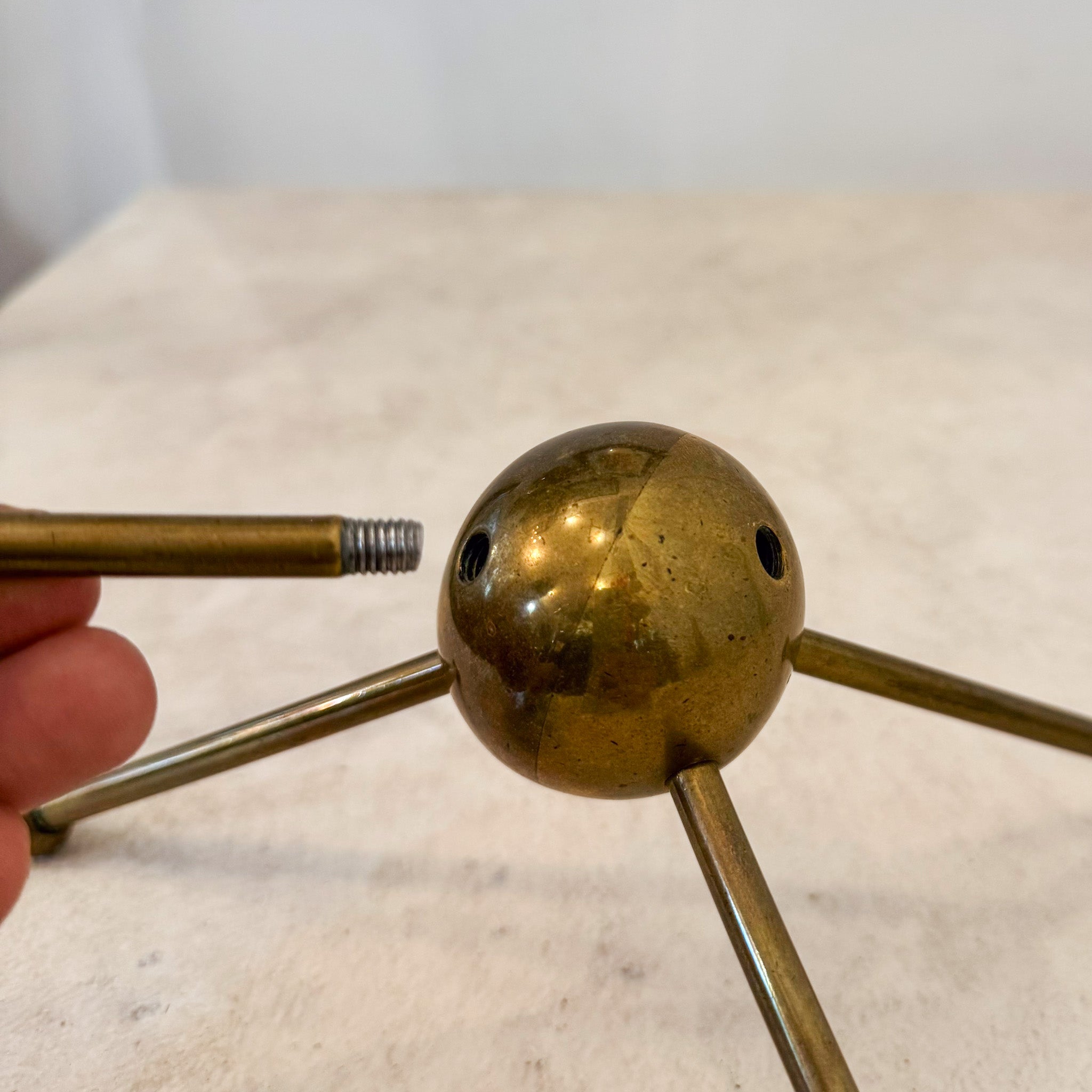 1950-60s MCM Jacks Sculpture Atomic Decor / 1950-60sミッドセンチュリーアトミックデザインオブジェ