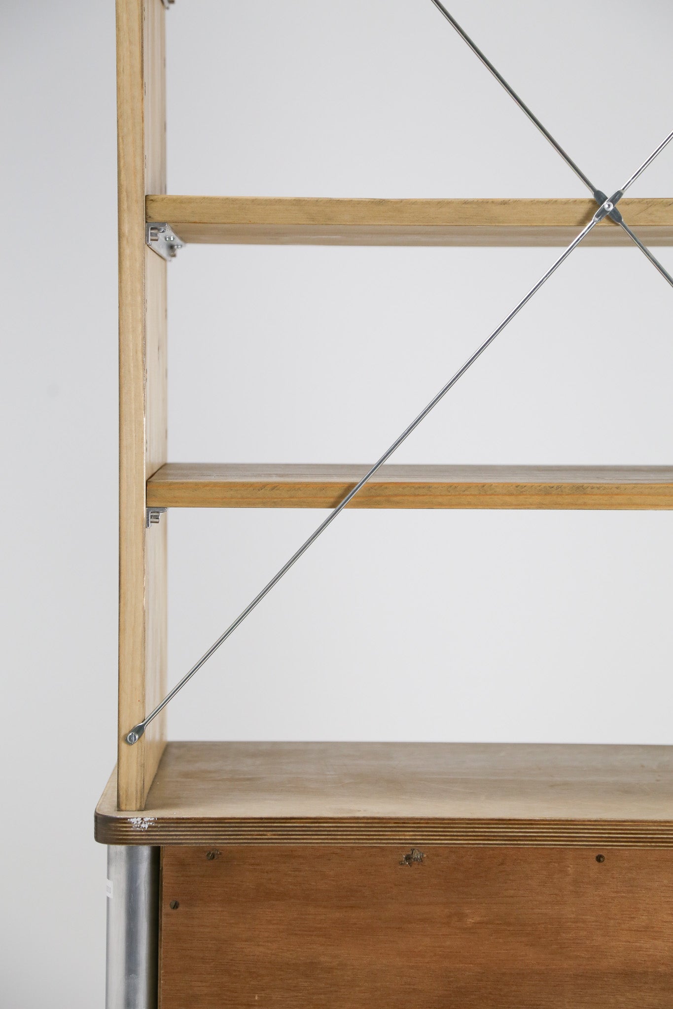 Plywood & Metal Pipe Tall Shelf / 合板とメタルパイプのトール