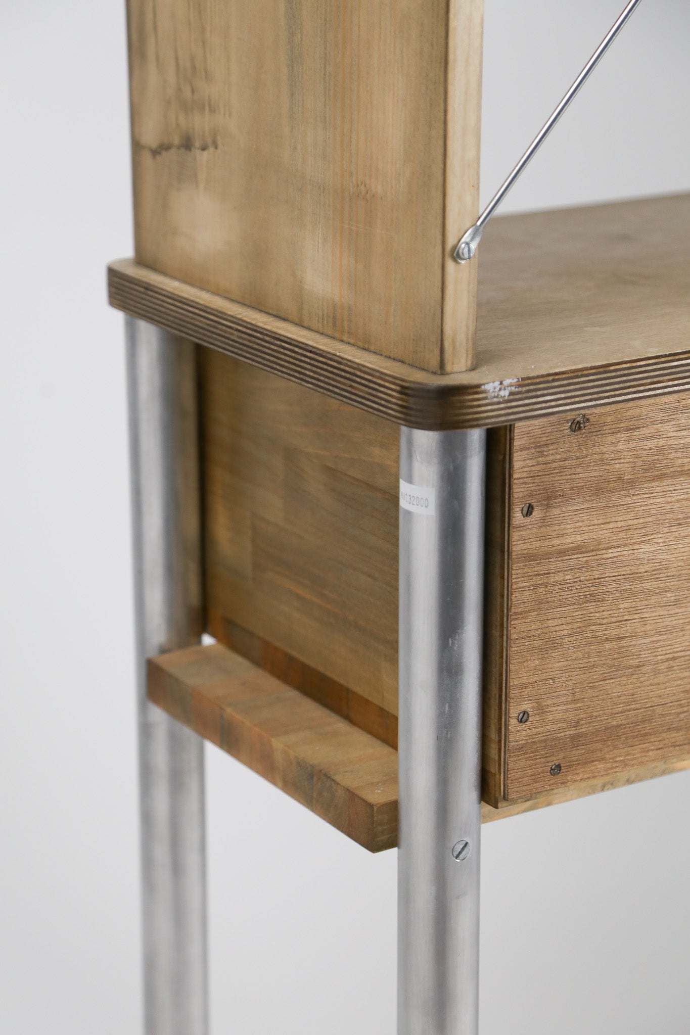Plywood & Metal Pipe Tall Shelf / 合板とメタルパイプのトールシェルフ