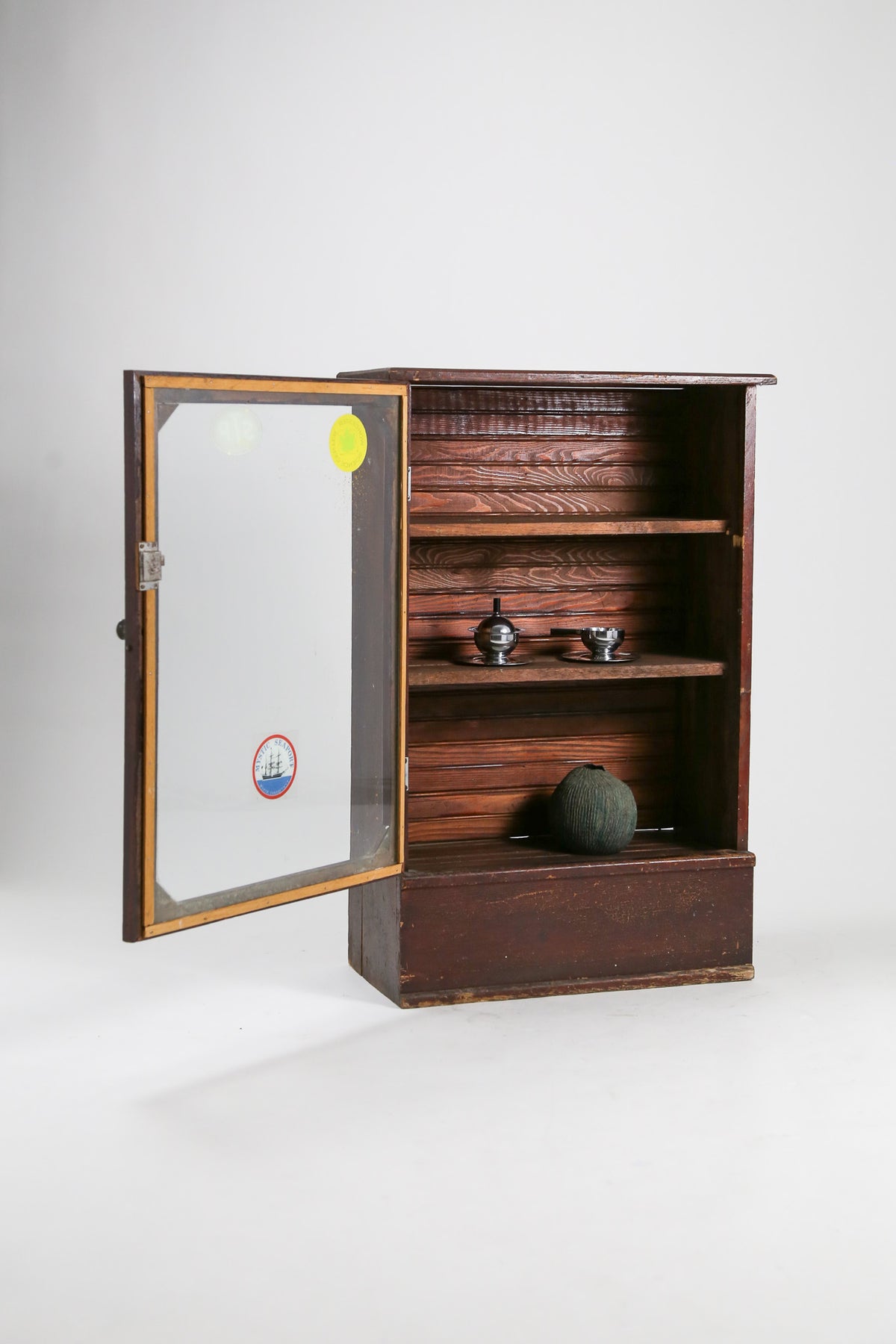 Vintage Glass Door Cabinet / ヴィンテージ ガラス扉キャビネット