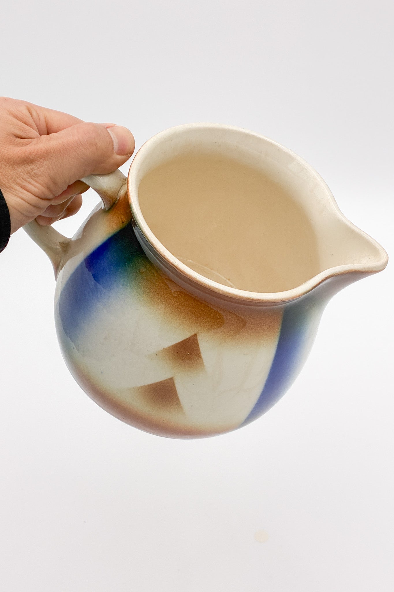 Bunzlau pottery jug (L) / ブンツラウ陶器 水差し Lサイズ