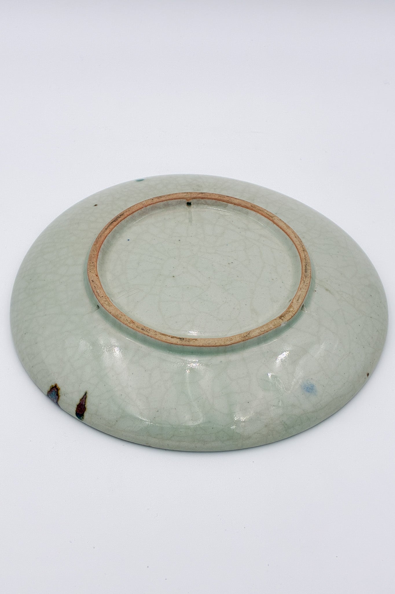 Geometric Thunderbolt Pattern Plate / カミナリのような模様の皿