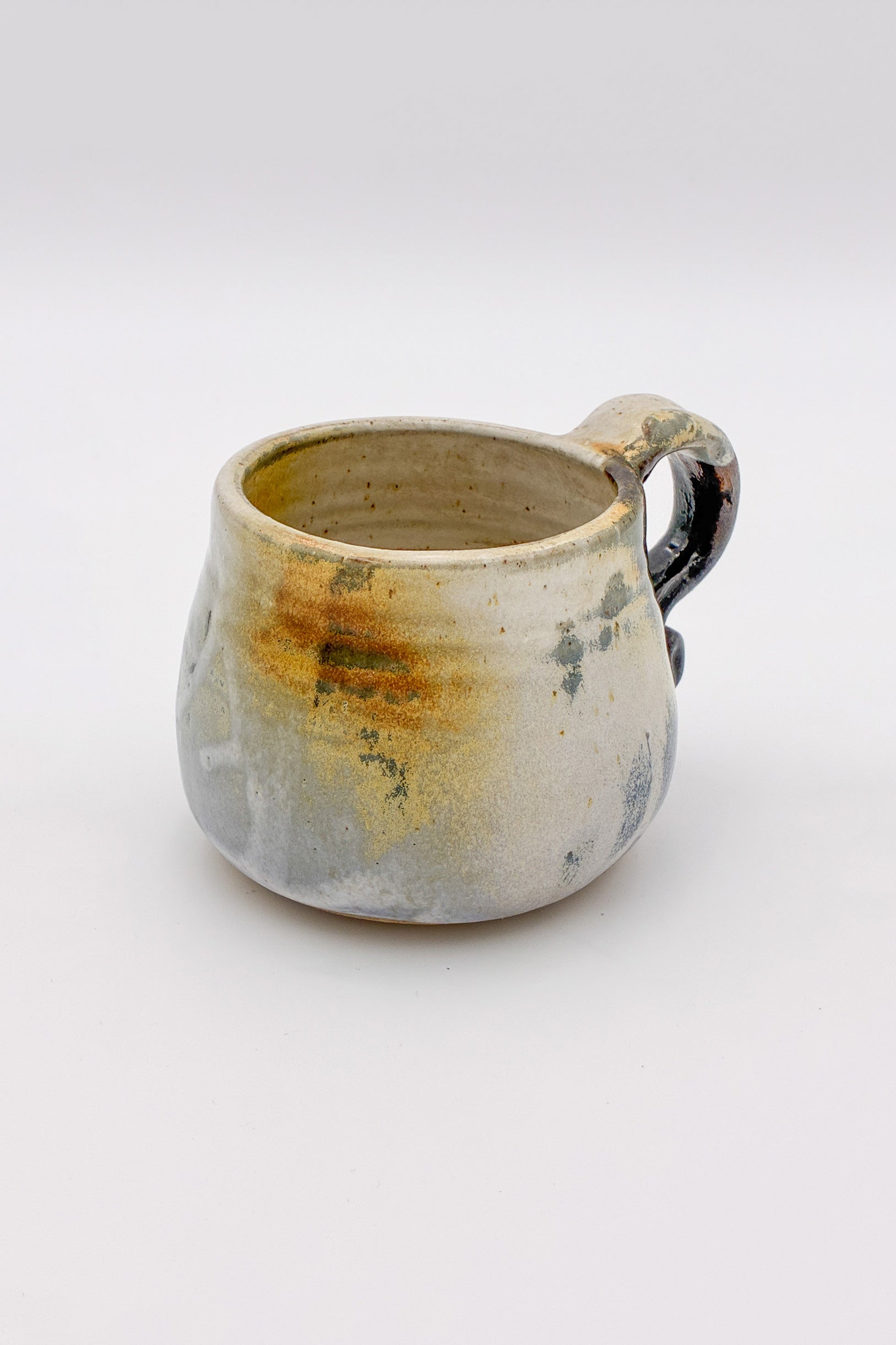 Mixed Glazes Mug / 釉薬が混ざり合ったマグカップ