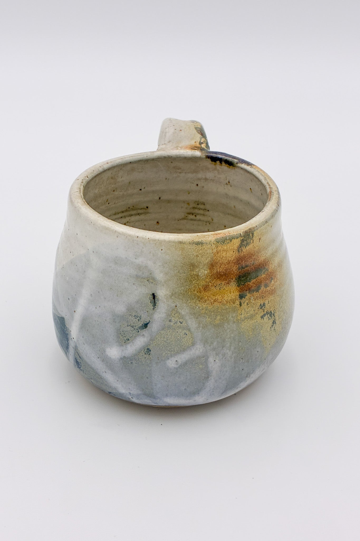 Mixed Glazes Mug / 釉薬が混ざり合ったマグカップ