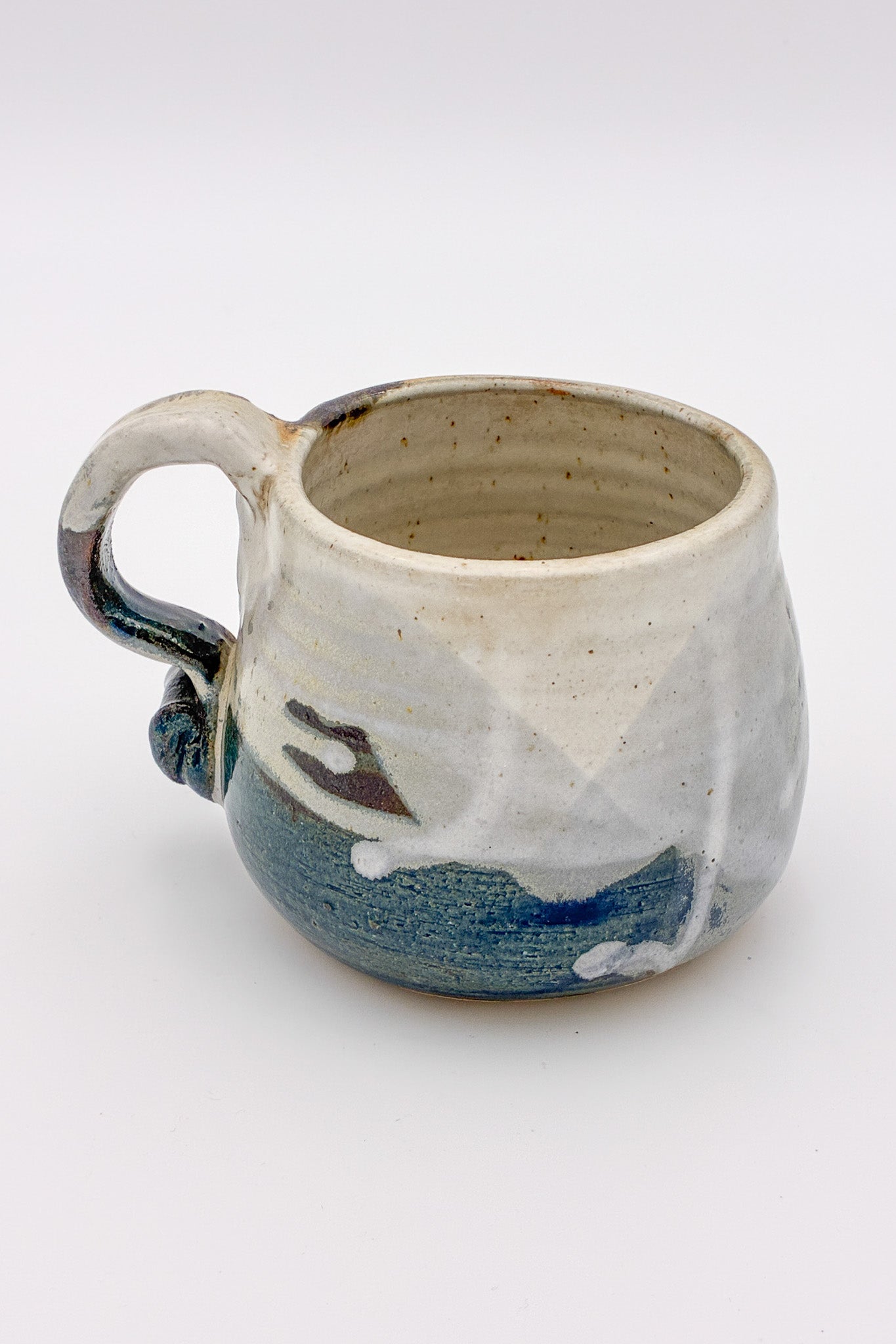 Mixed Glazes Mug / 釉薬が混ざり合ったマグカップ