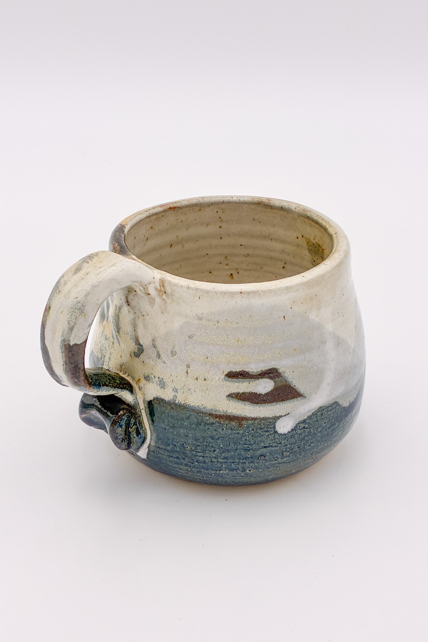 Mixed Glazes Mug / 釉薬が混ざり合ったマグカップ