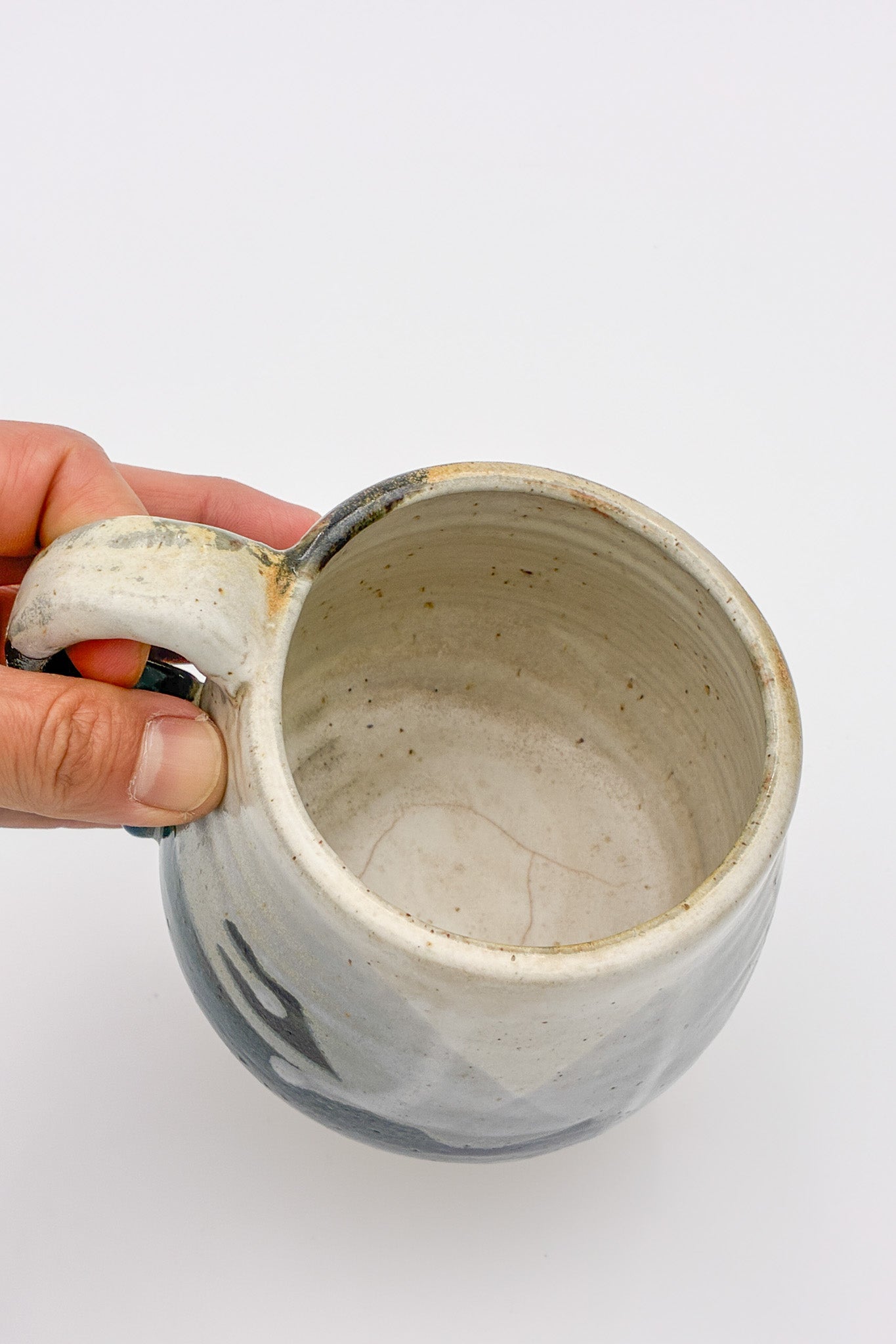 Mixed Glazes Mug / 釉薬が混ざり合ったマグカップ