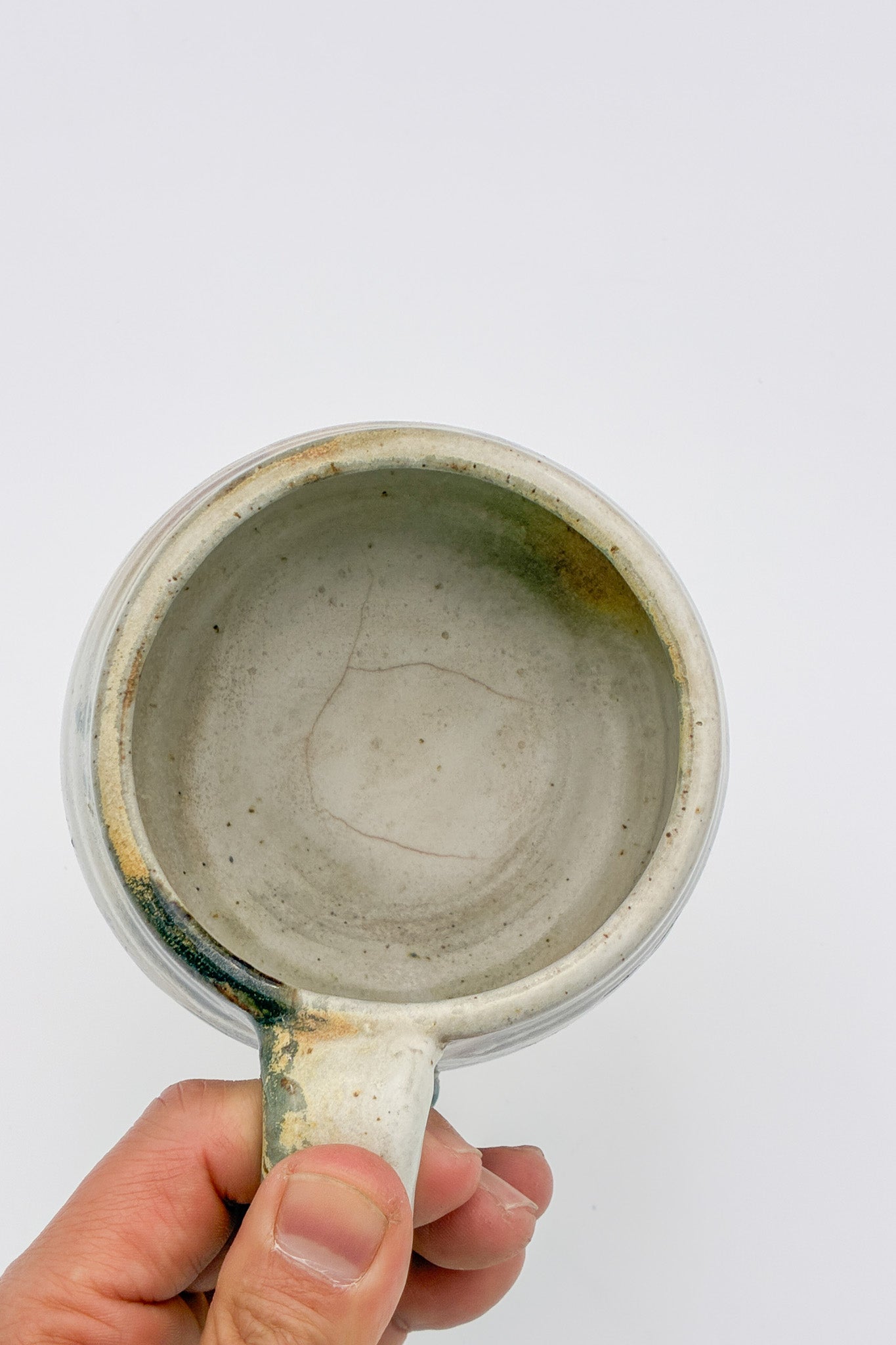 Mixed Glazes Mug / 釉薬が混ざり合ったマグカップ