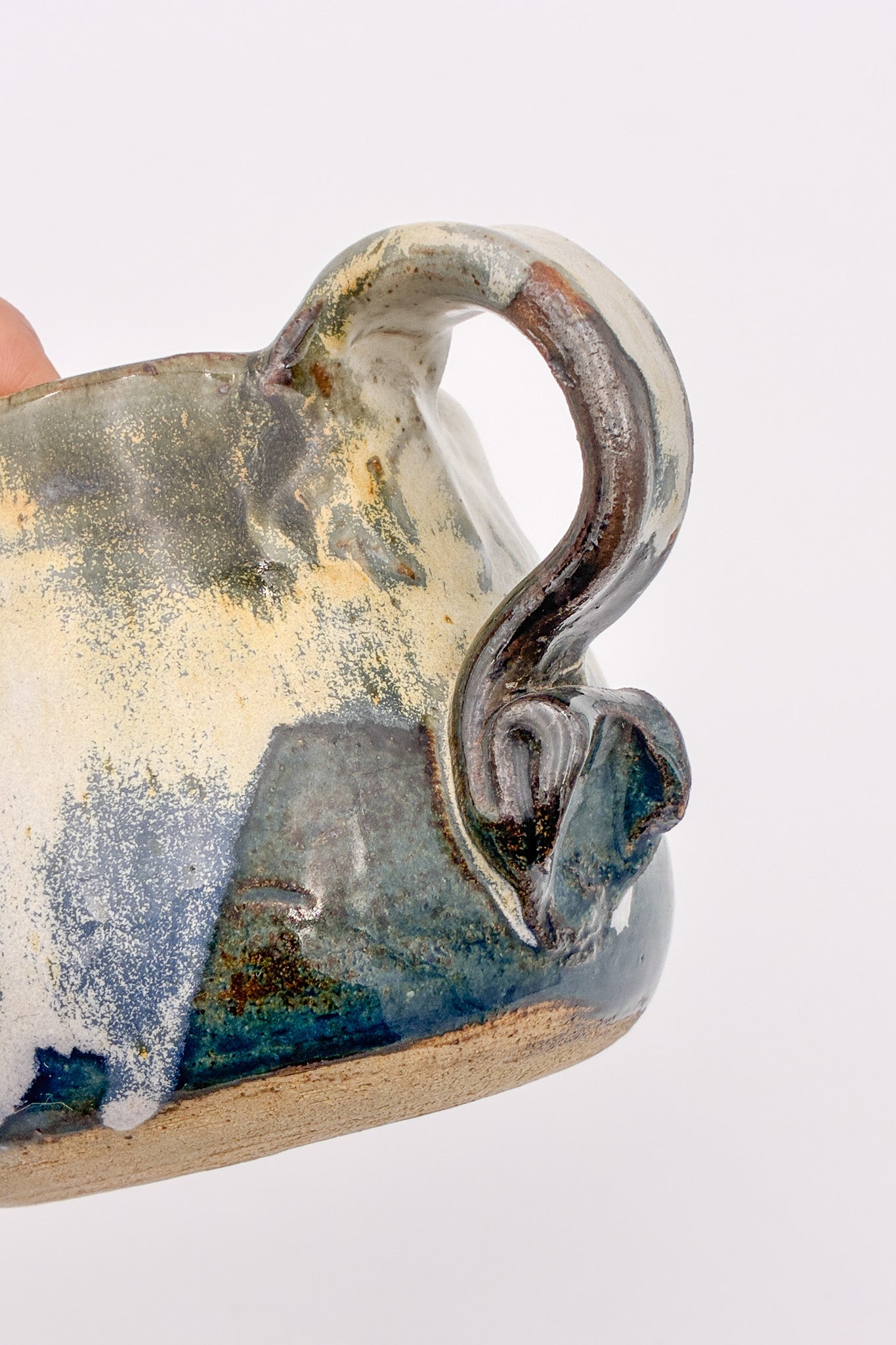 Mixed Glazes Mug / 釉薬が混ざり合ったマグカップ