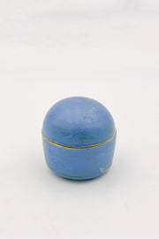 Light Blue Lidded Container / 水色 フタ付き容器