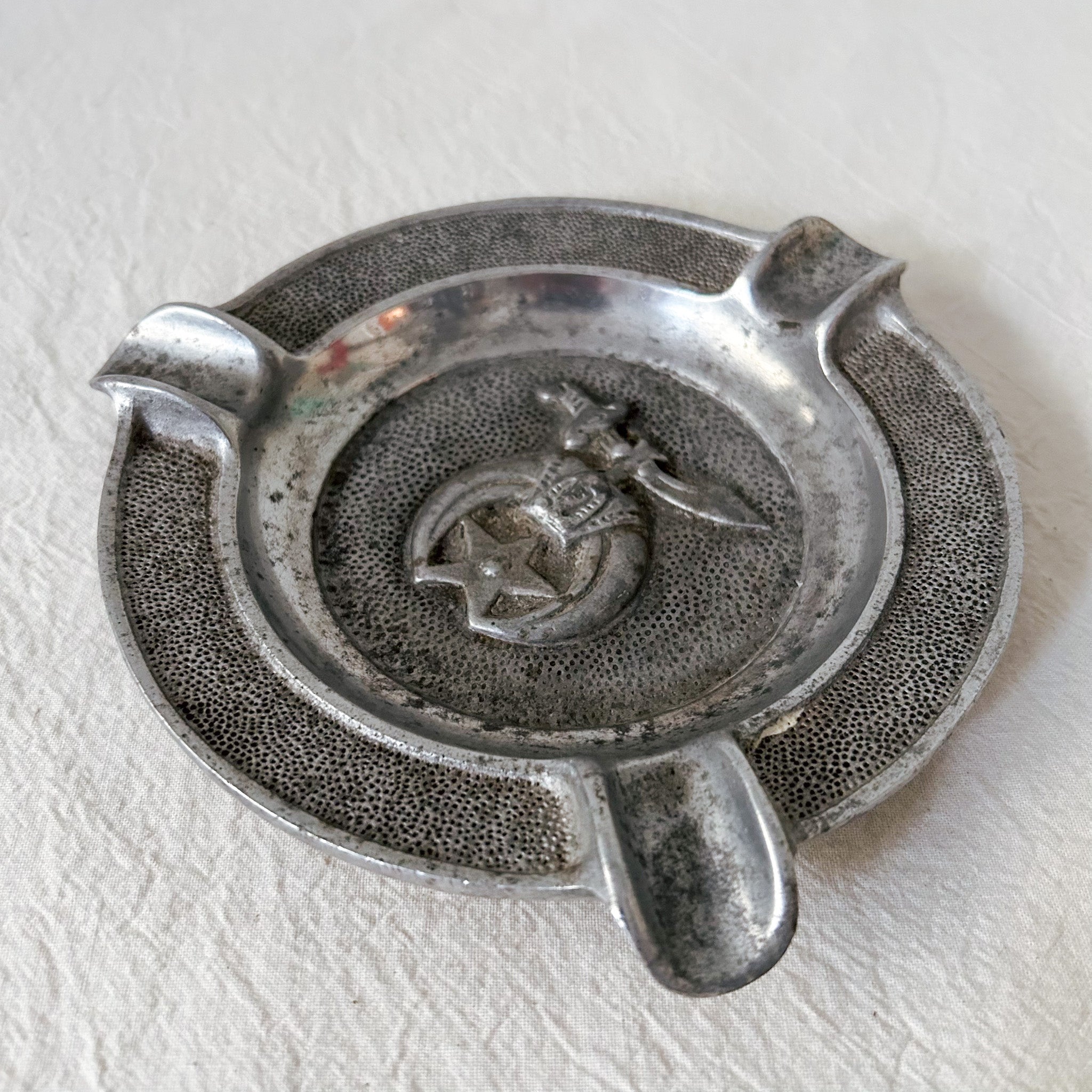 Shriner Metal Ashtray / シュライナーロゴ金属製灰皿