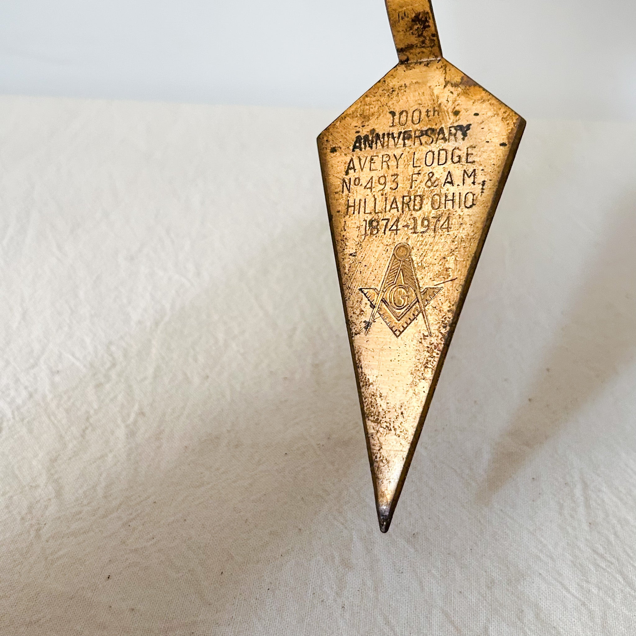 Freemason Paper Knife 1974 / フリーメイソンペーパーナイフ1974