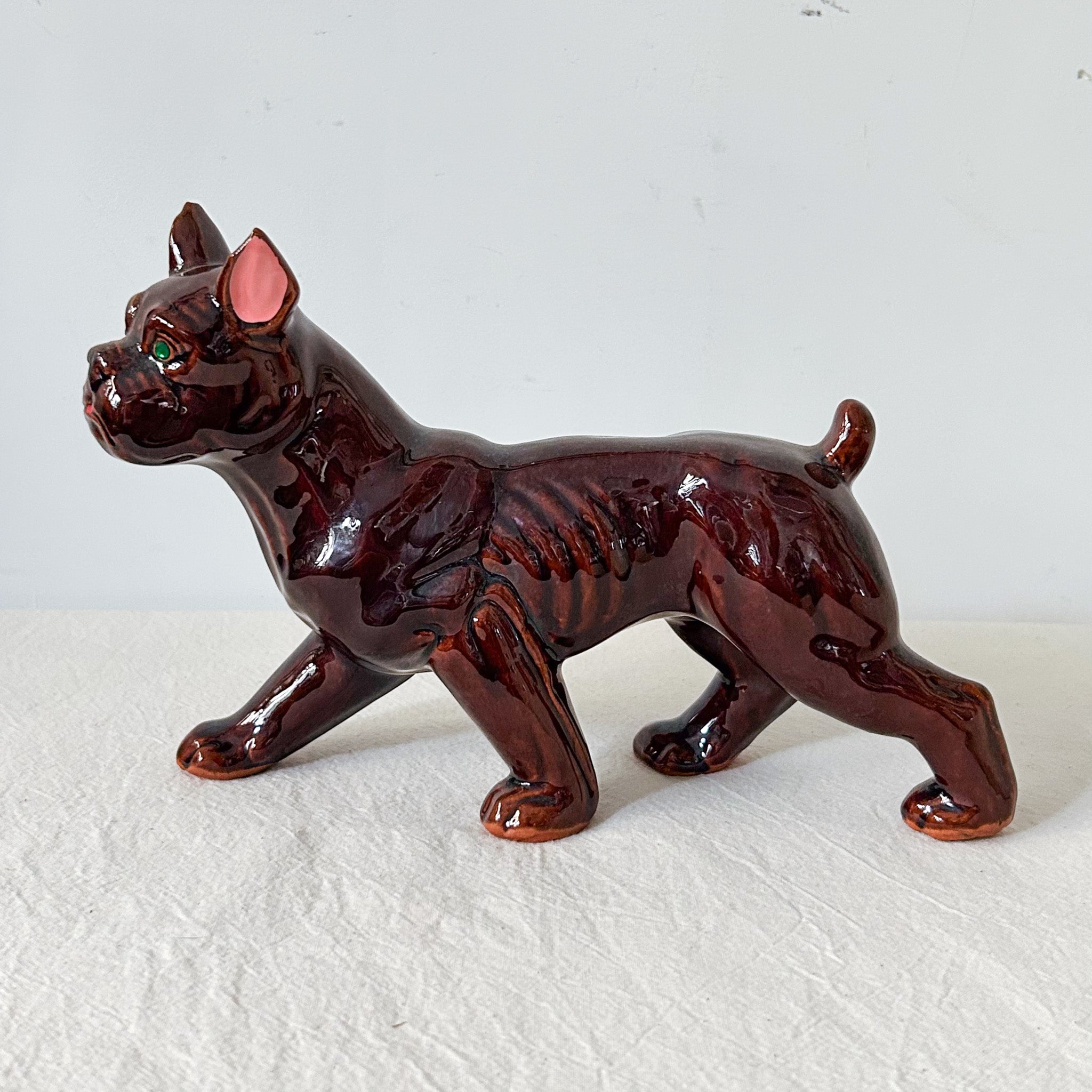 Ceramic Bulldog Object / 陶器製ブルドッグのオブジェ