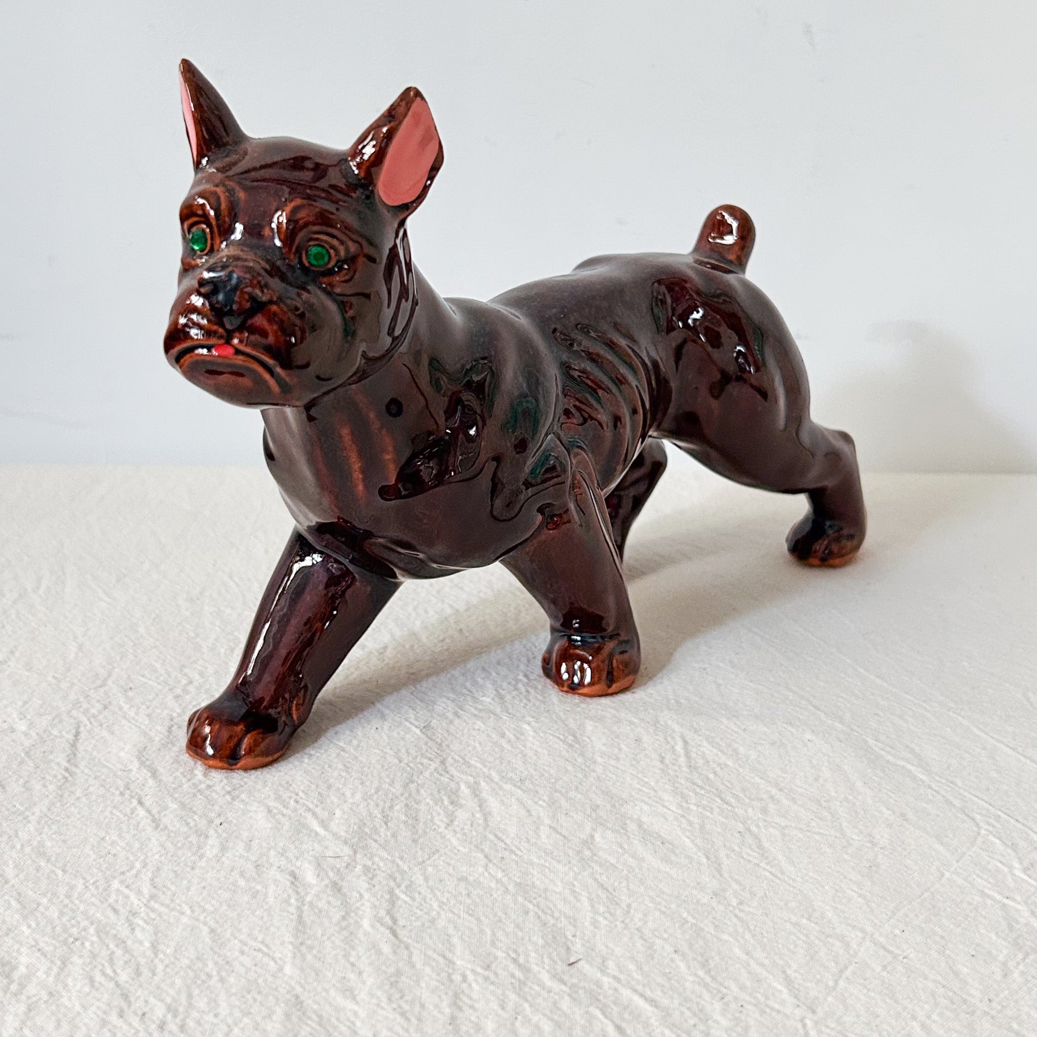 Ceramic Bulldog Object / 陶器製ブルドッグのオブジェ