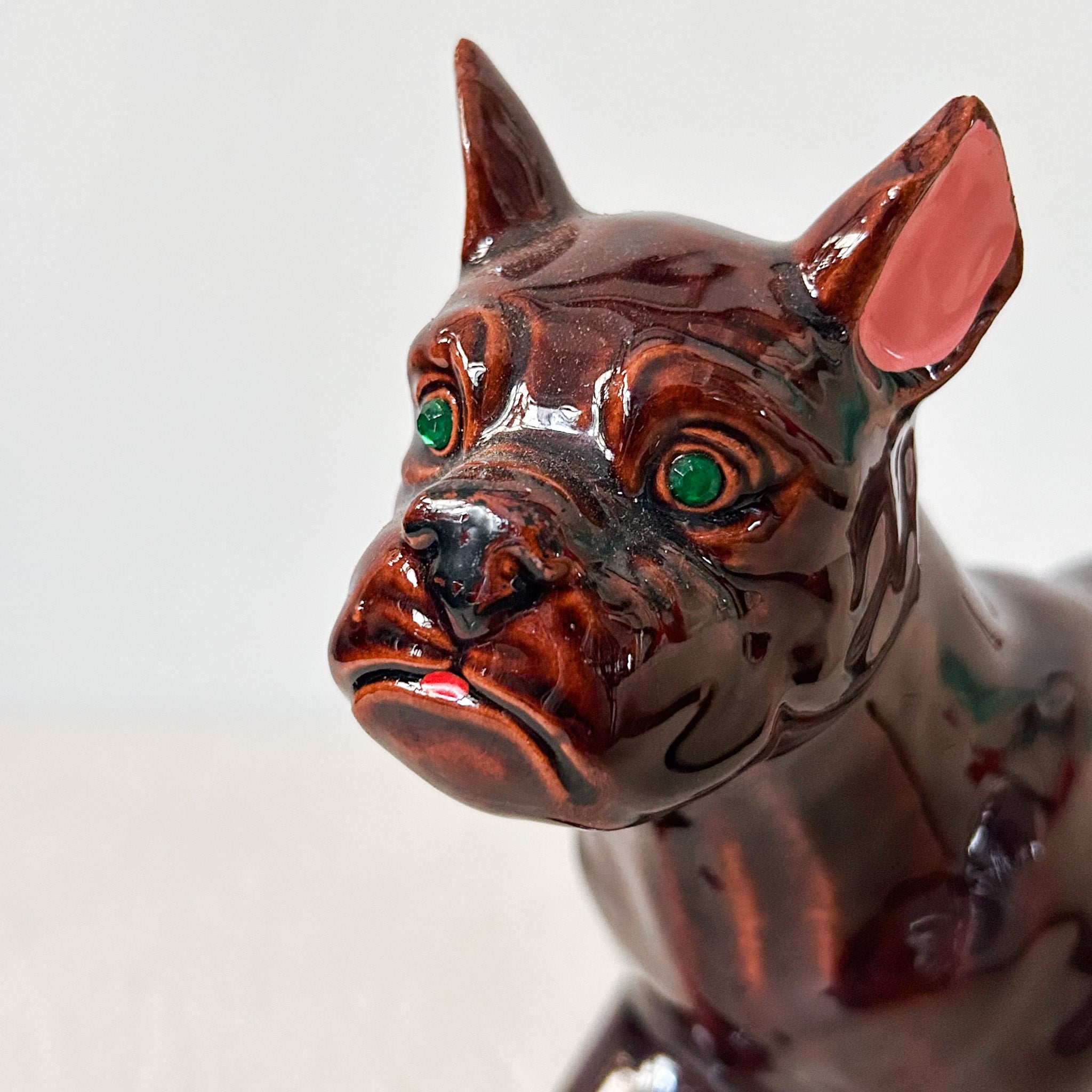 Ceramic Bulldog Object / 陶器製ブルドッグのオブジェ