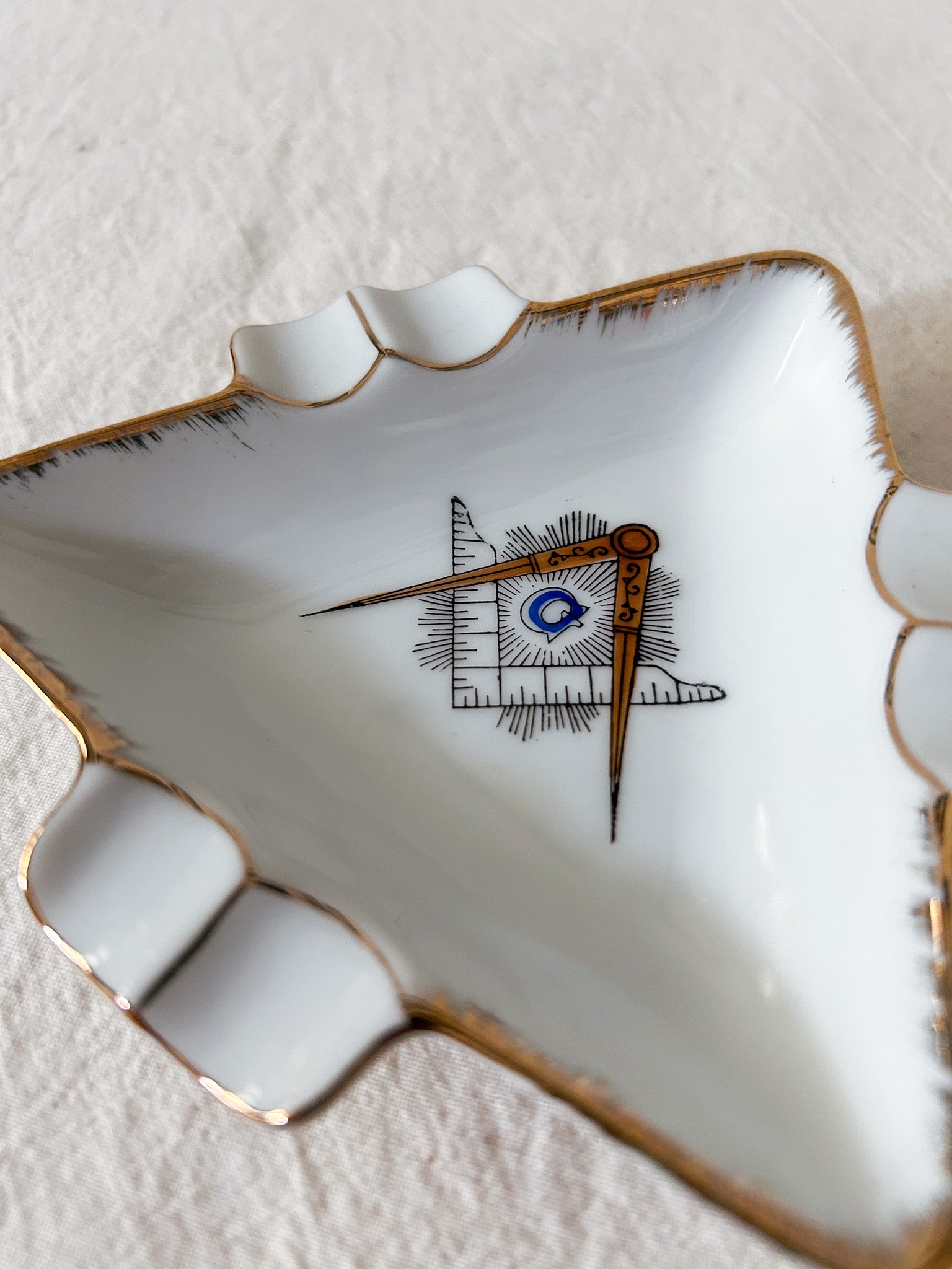 Freemason Ashtray / フリーメイソン灰皿