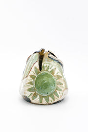 Light Green Painted Flower Vase / ライトグリーン ペイント フラワーベース