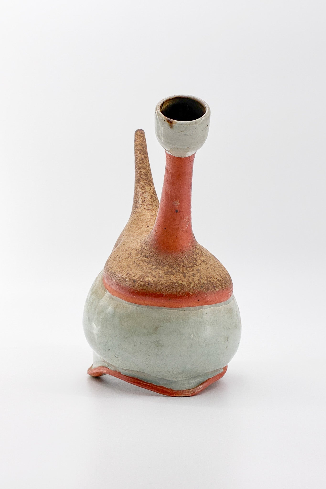 Abstract Ceramic Sculptural Vase / 抽象的フォルム セラミック オブジェ・花器