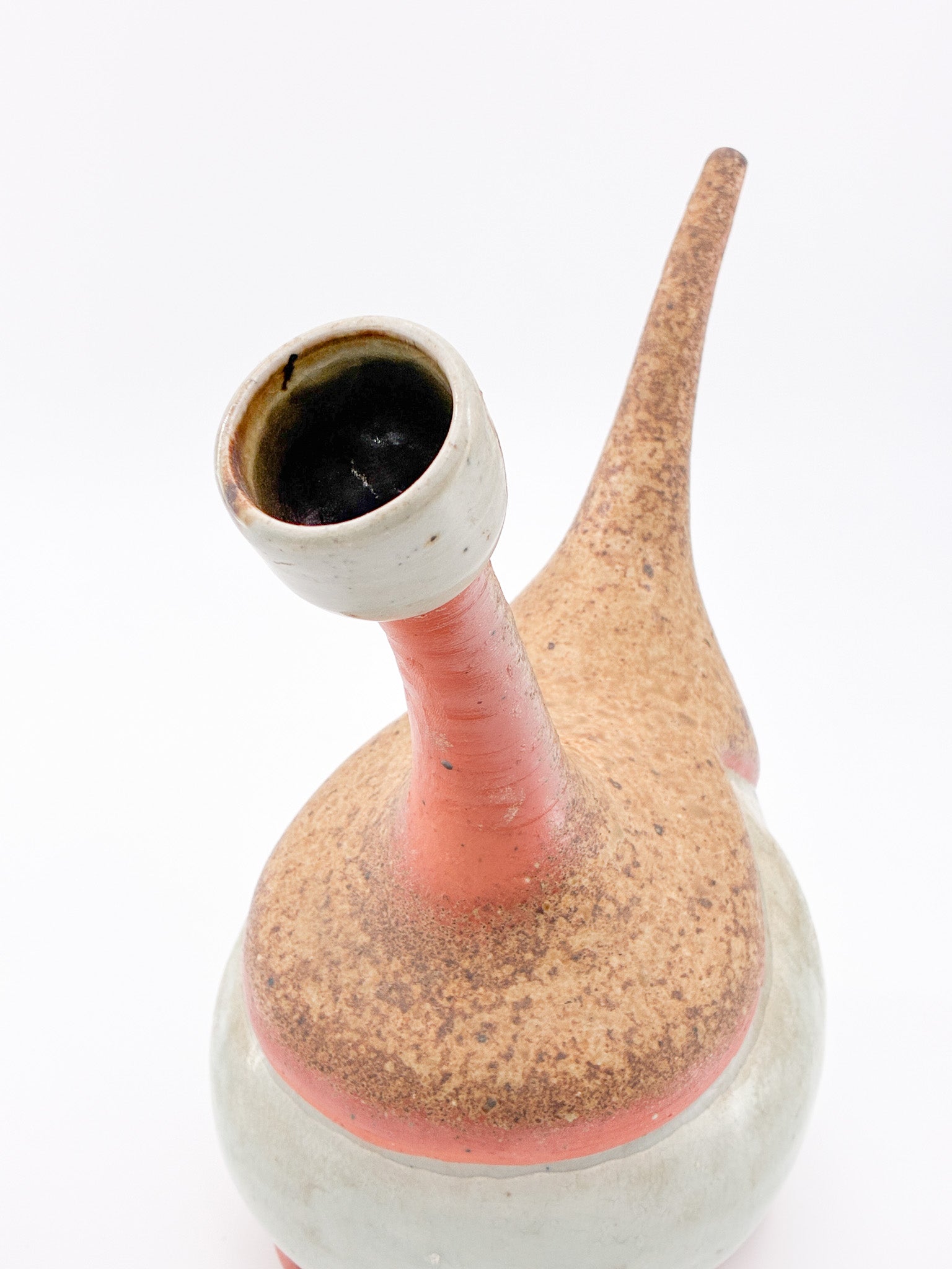 Abstract Ceramic Sculptural Vase / 抽象的フォルム セラミック オブジェ・花器